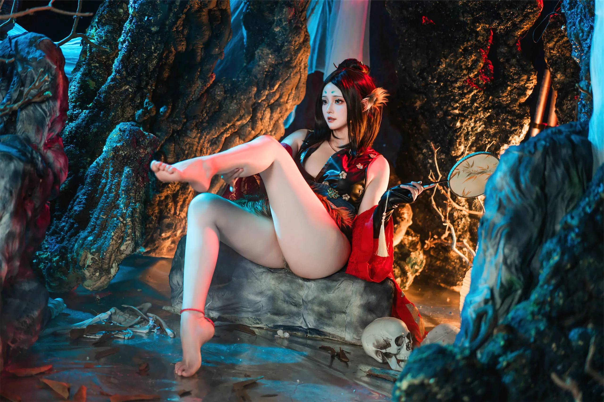 Đọc truyện hentai Tuyển tập Albums siêu phẩm Cosplay - Chap 1027 - Natsuko - Black Myth: Wukong Ping Ping