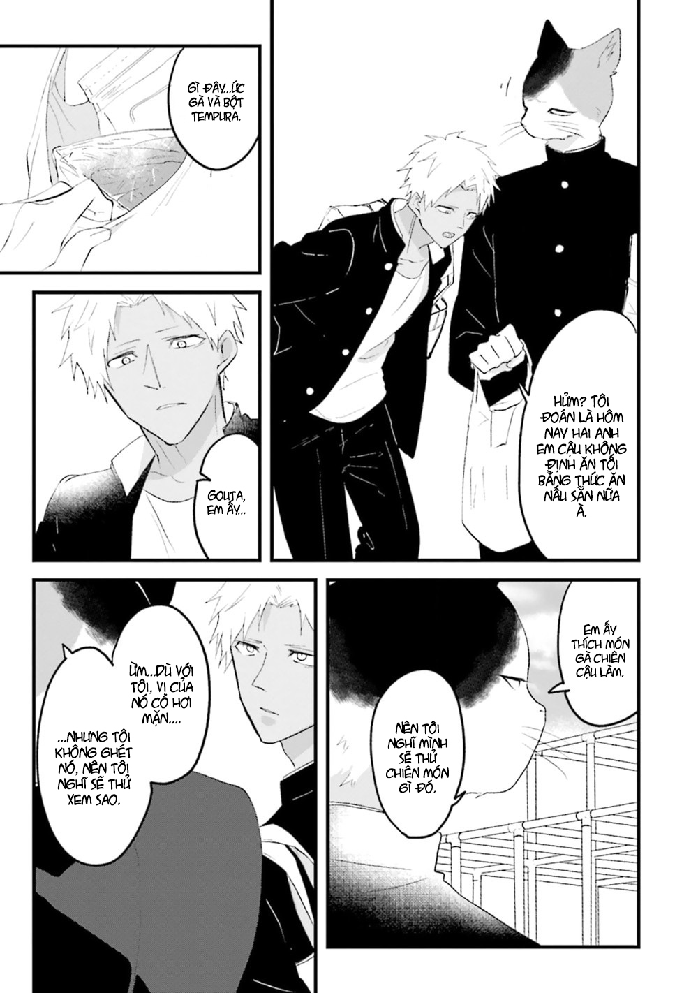 Đọc truyện hentai Trai và Mèo - Chap 2