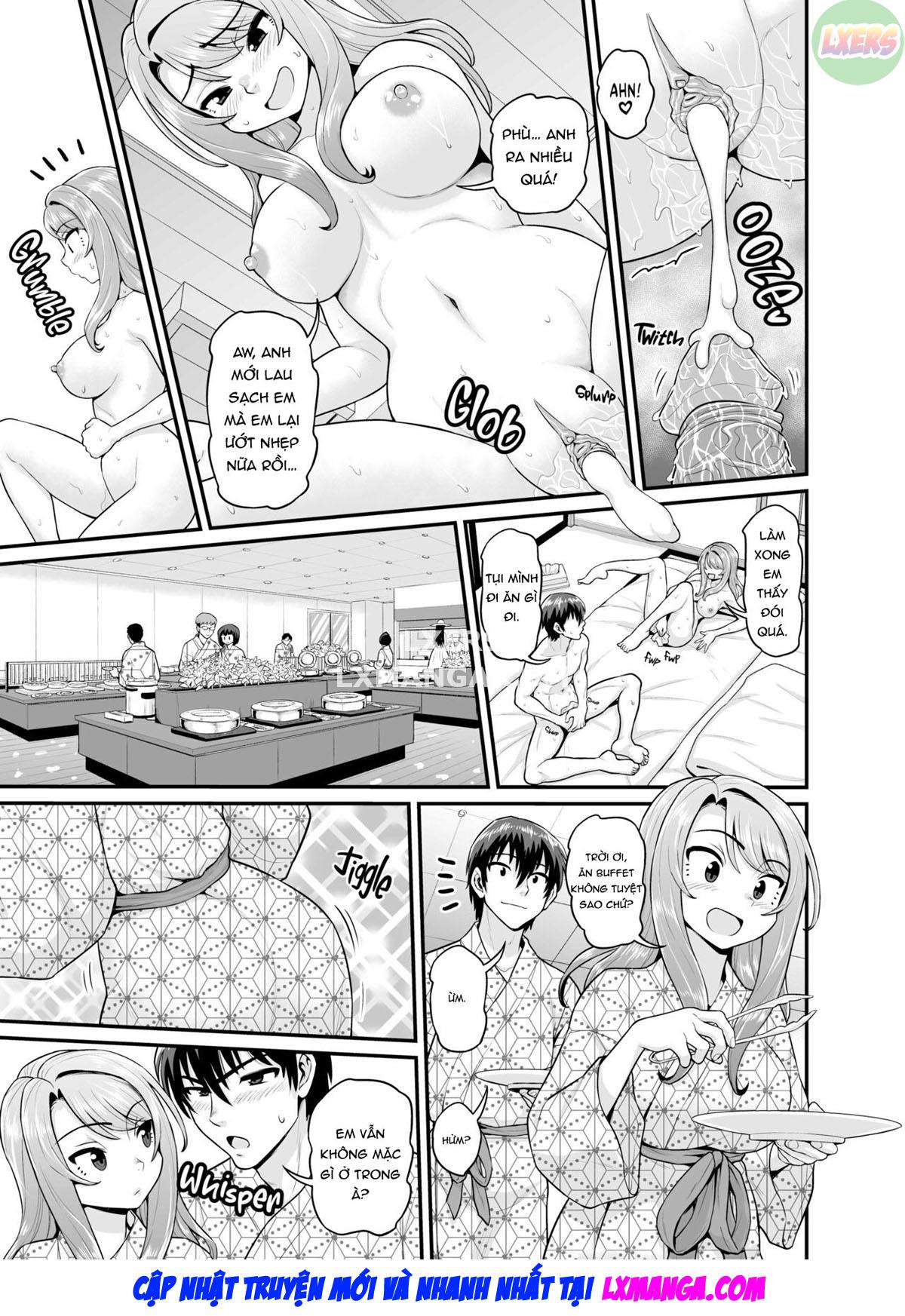 Đọc truyện hentai Getting it On With Your Gaming Buddy at the Hot Spring - Oneshot