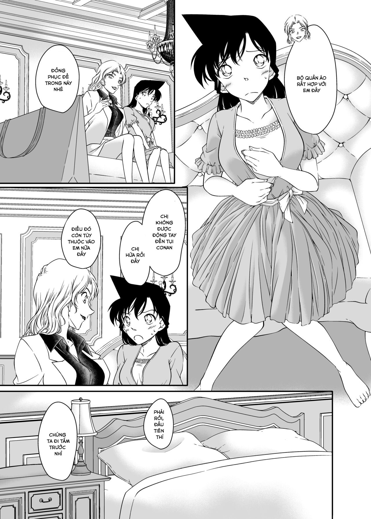 Đọc truyện hentai ran and Vermouth - Oneshot.