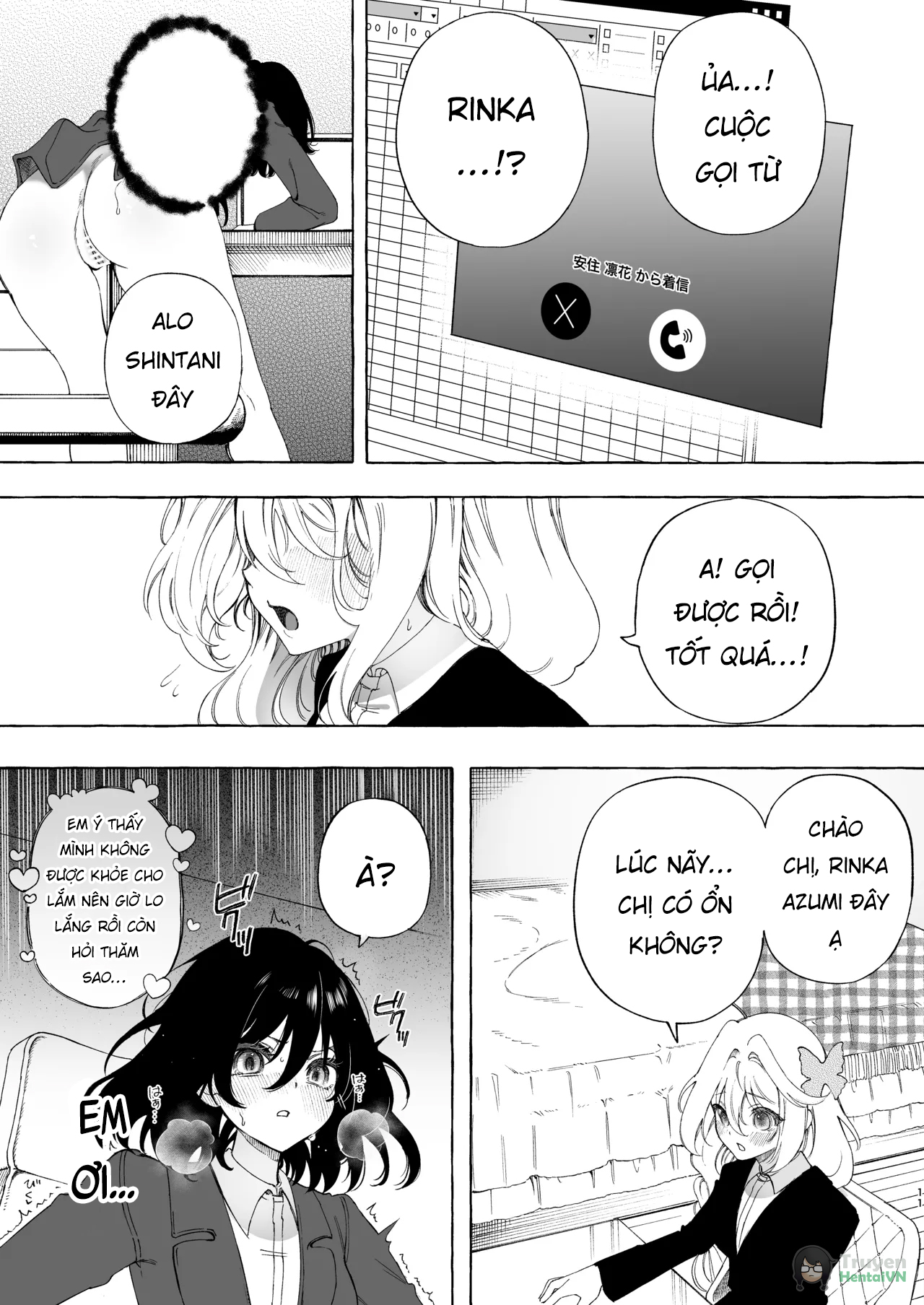 Đọc truyện hentai Mimi de Koishita Douryou ~OnaSuppo Onsei Otaku Onna ga Douryou no Koe ni Hannou Shite Ikimakuri~ - Oneshot