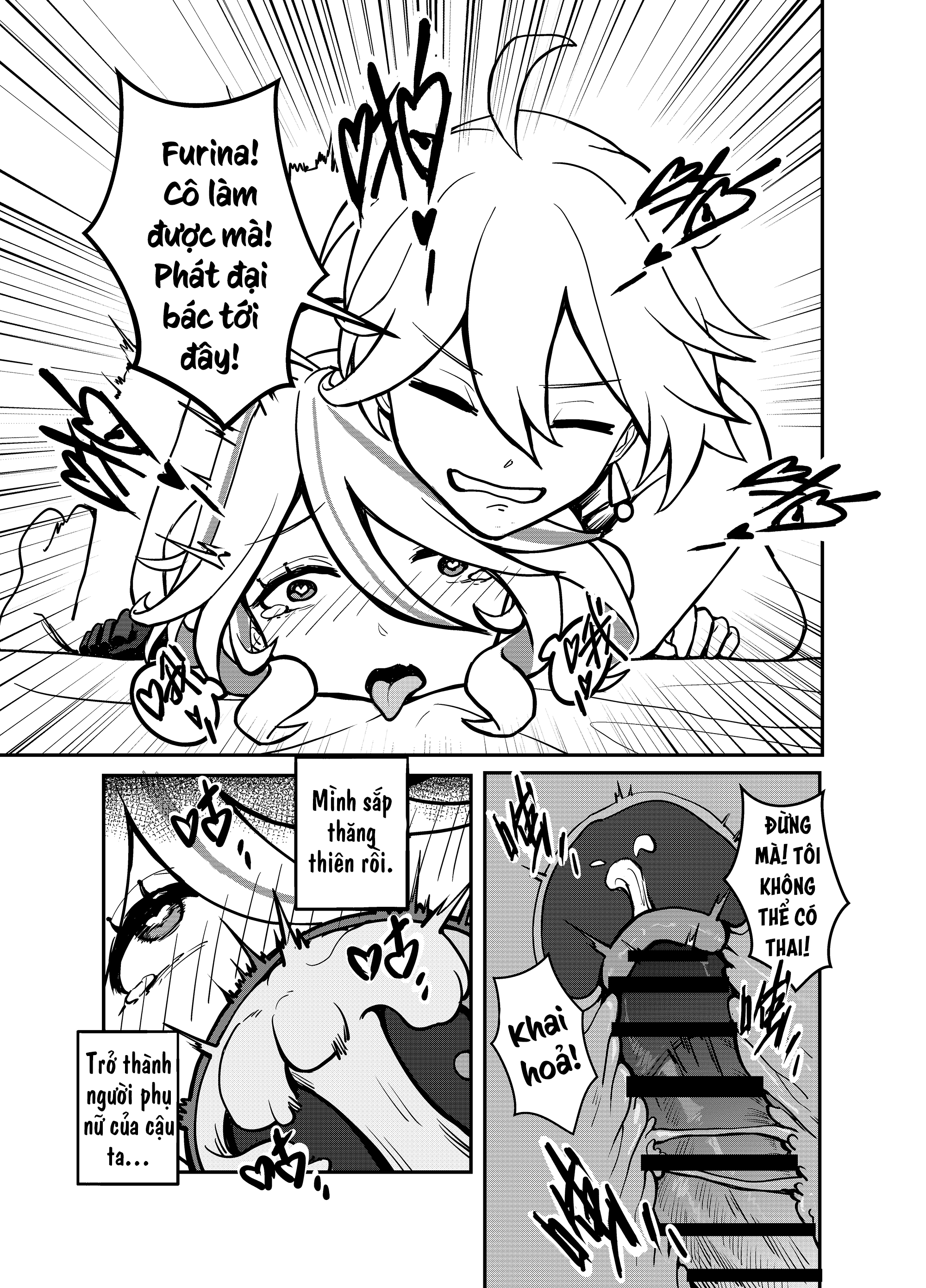 Đọc truyện hentai Thuỷ thần ngốc nghếch - Vào chung với chiu dé nhé