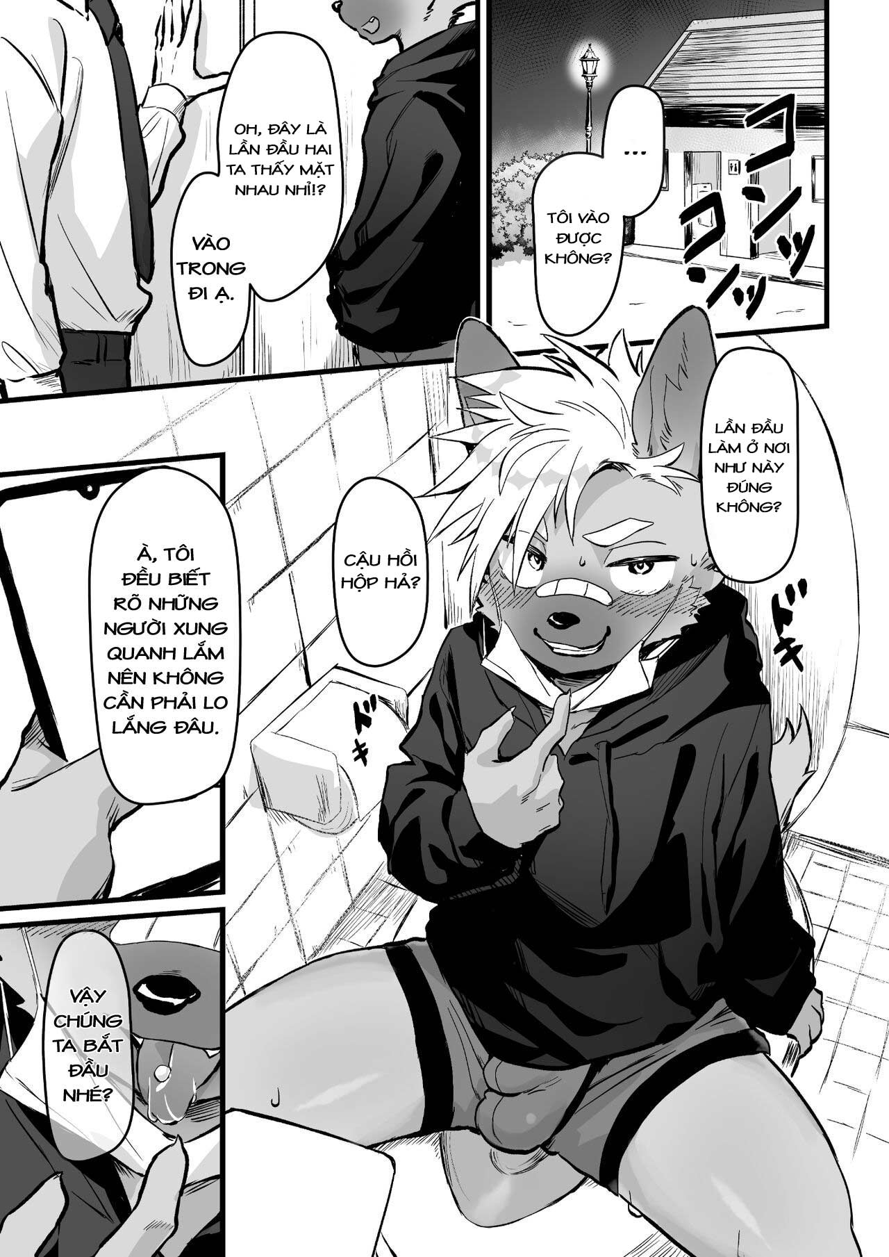 Đọc truyện hentai Sói con thích quan hệ tình dục trong nhà vệ sinh - Chap 1