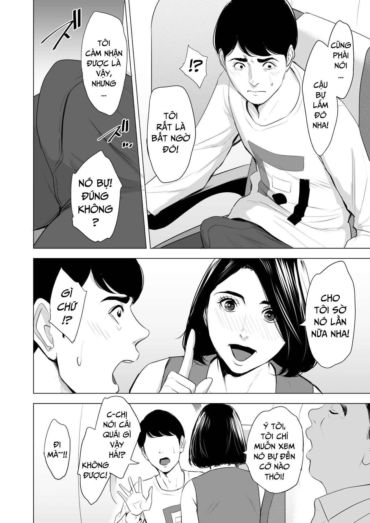 Đọc truyện hentai Đang làm gì trên tàu điện vậy? - Chap 1