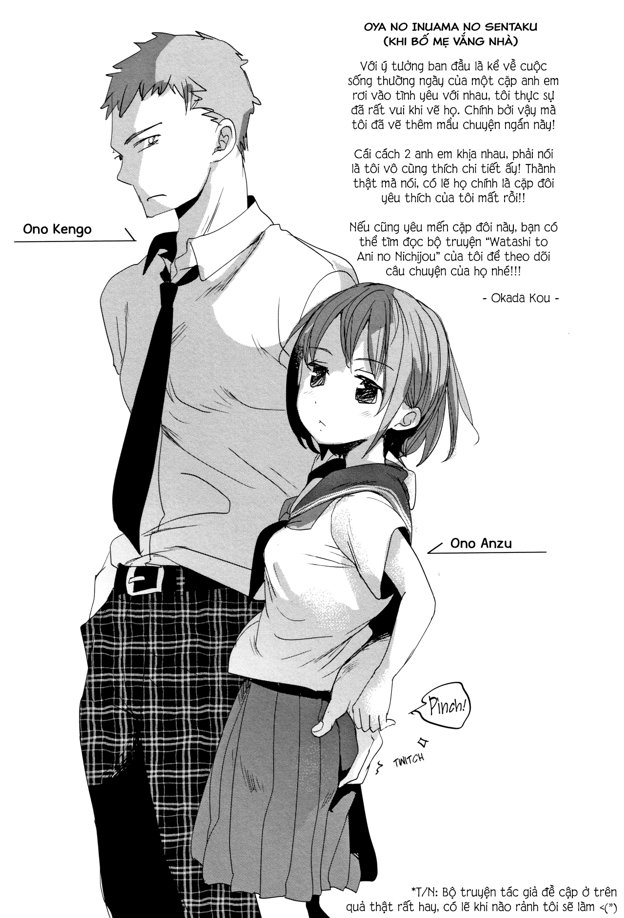 Đọc truyện hentai Khi bố mẹ vắng nhà - Oneshot