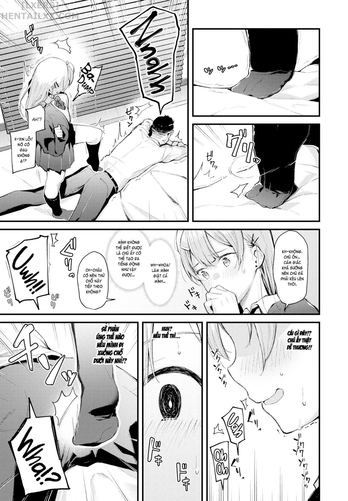 Đọc truyện hentai Uninvited Schoolgirl Reflexology - Oneshot