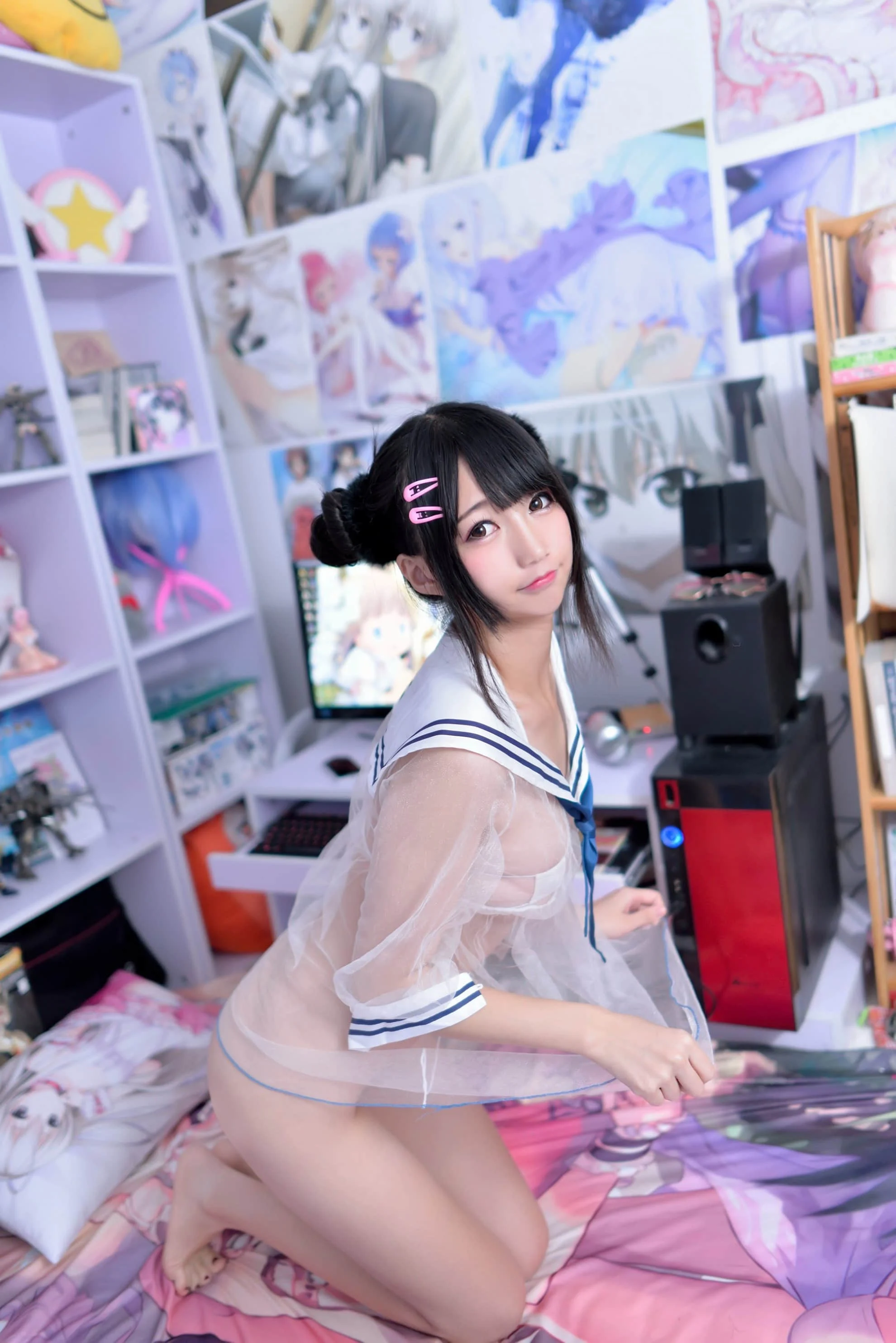 Đọc truyện hentai Tuyển tập Albums siêu phẩm Cosplay - Chap 866 - Nagisa Monster Meow - Video Game Girl