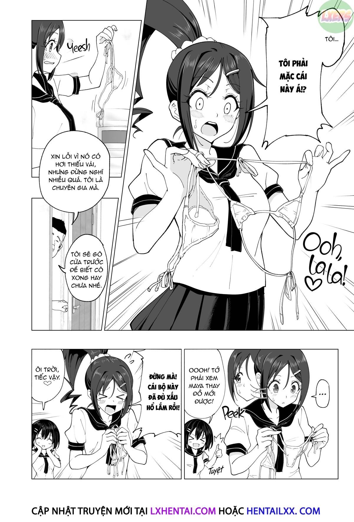 Đọc truyện hentai Cô gái bóng chuyền này đã được trải nghiệm một mát xa gợi cảm - Chap 3