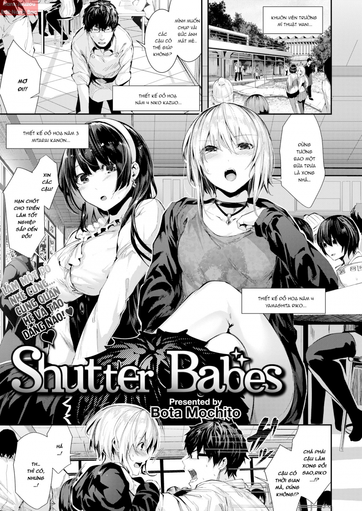 Đọc truyện hentai Milky Time (Trọn bộ) - Chap 7: Shutter Babes