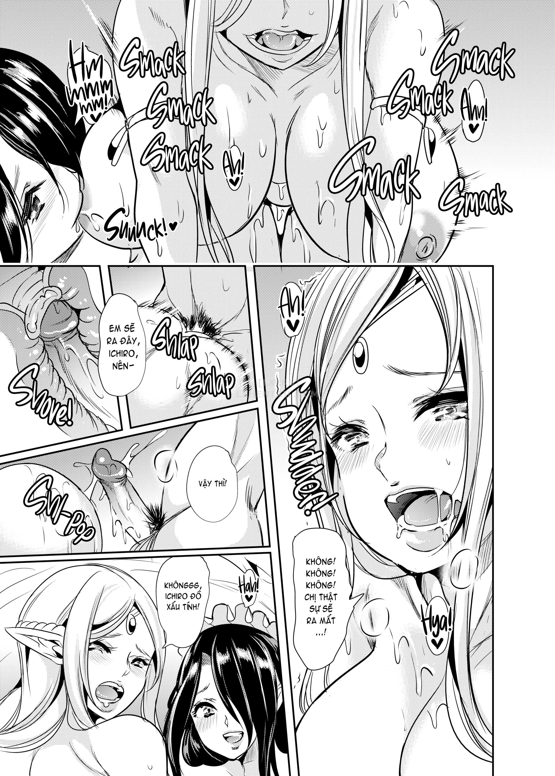 Đọc truyện hentai My Harem in Another World Collection - Chap 4 - Eight-Way Huge Cat Orgy!