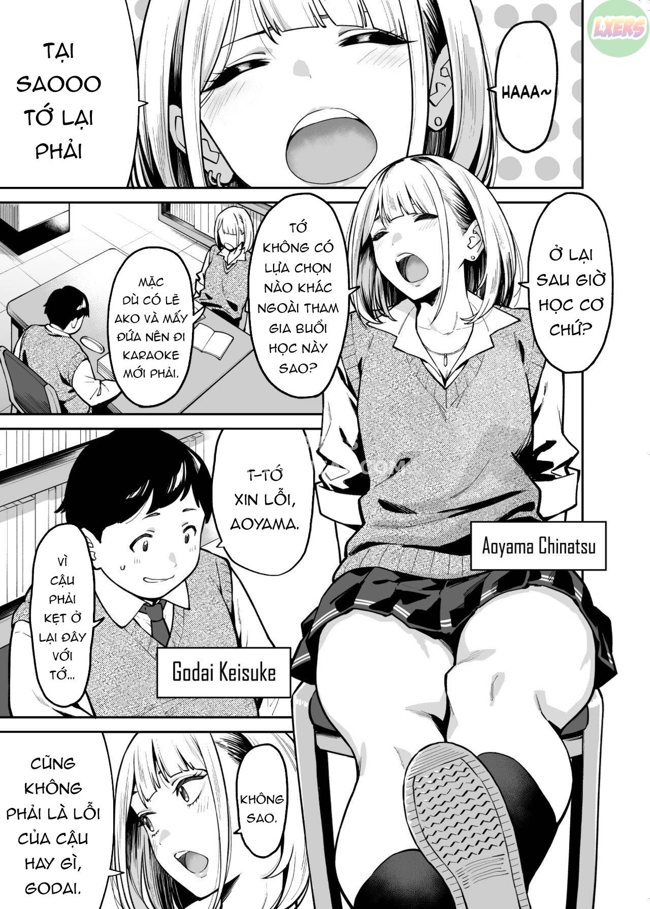 Đọc truyện hentai Gyaru Falls In Love With A Chubby - Oneshot