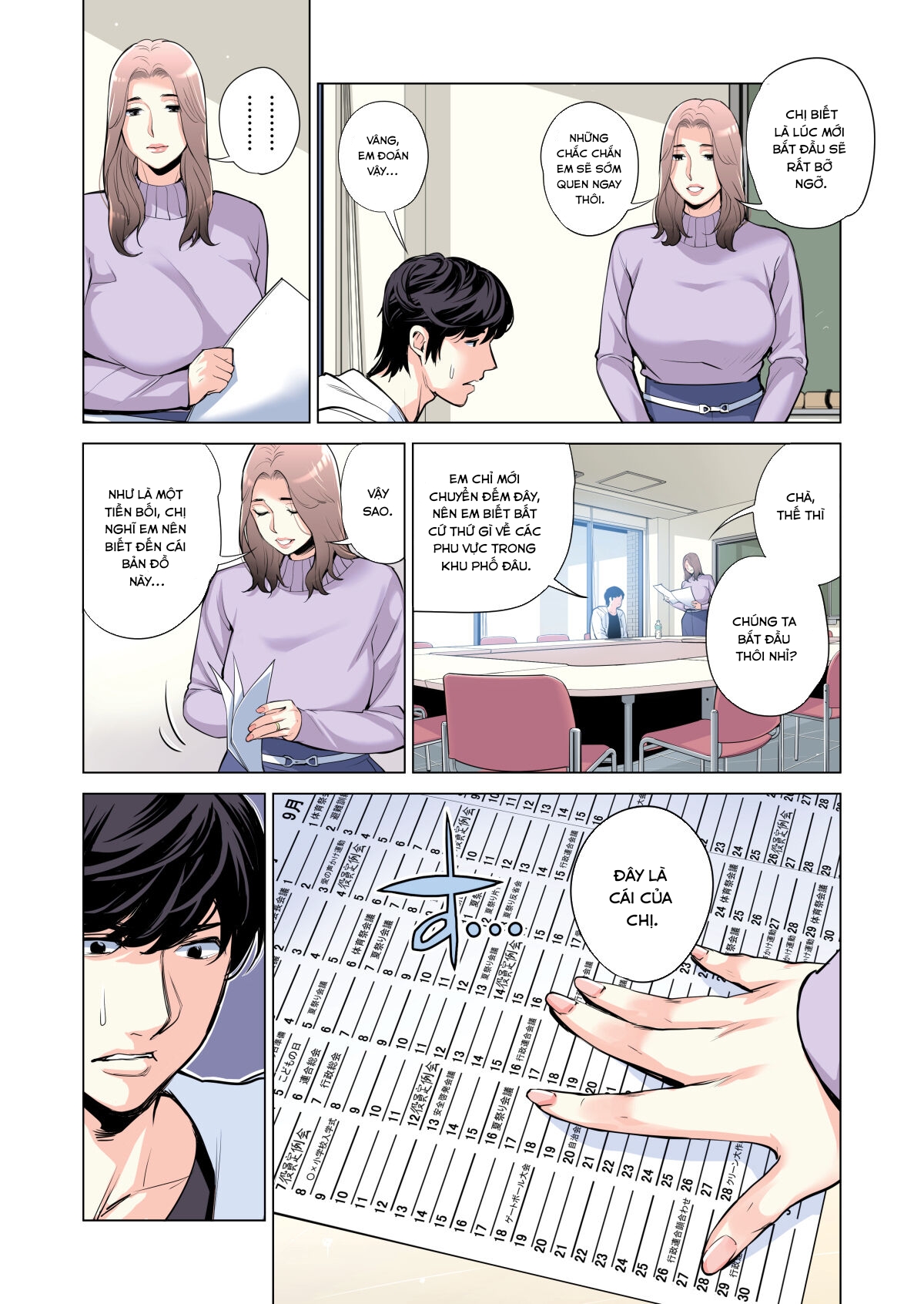 Đọc truyện hentai Những cô trợ lý đã có chồng - Chap 1 full màu