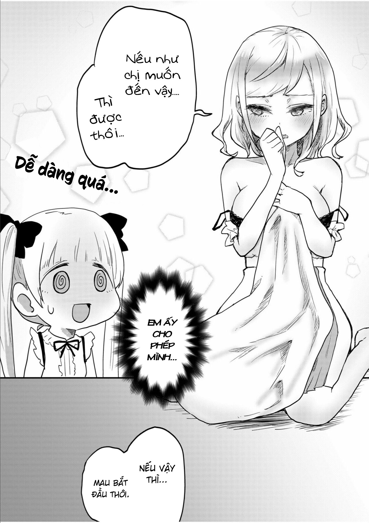 Đọc truyện hentai Cuộc sống của chị em sinh đôi - Chap 1