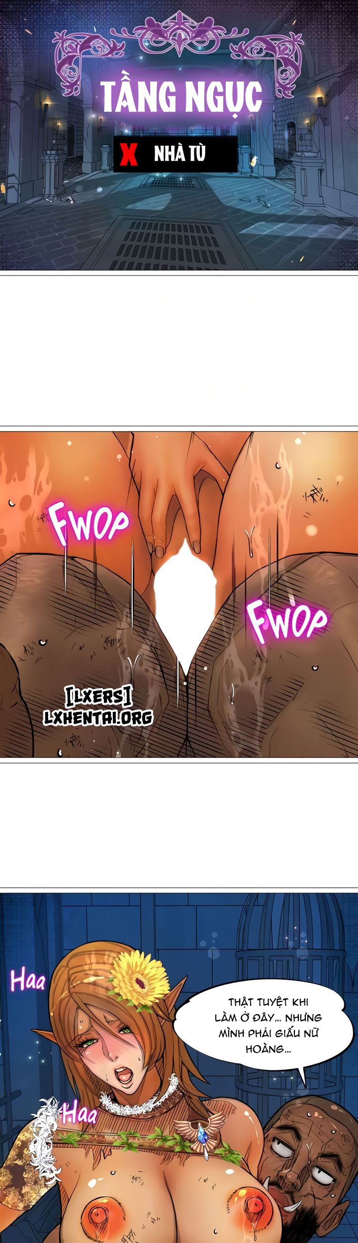Đọc truyện hentai Nữ Hoàng Dark Elf Và Nô Lệ Orc - Chap 29