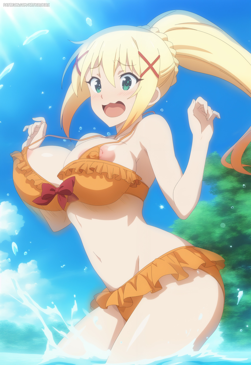 Đọc truyện hentai Tuyển tập Albums Art hentai - Chap 219 - Darkness | KonoSuba