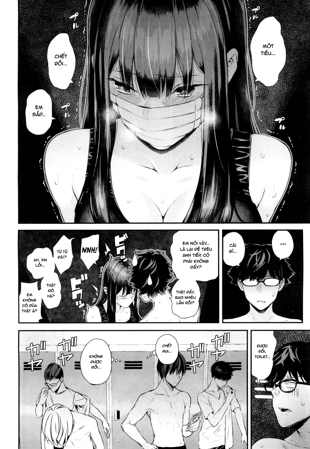 Đọc truyện hentai Wakatsuki, Mask wo Totteyo! - Chap 2