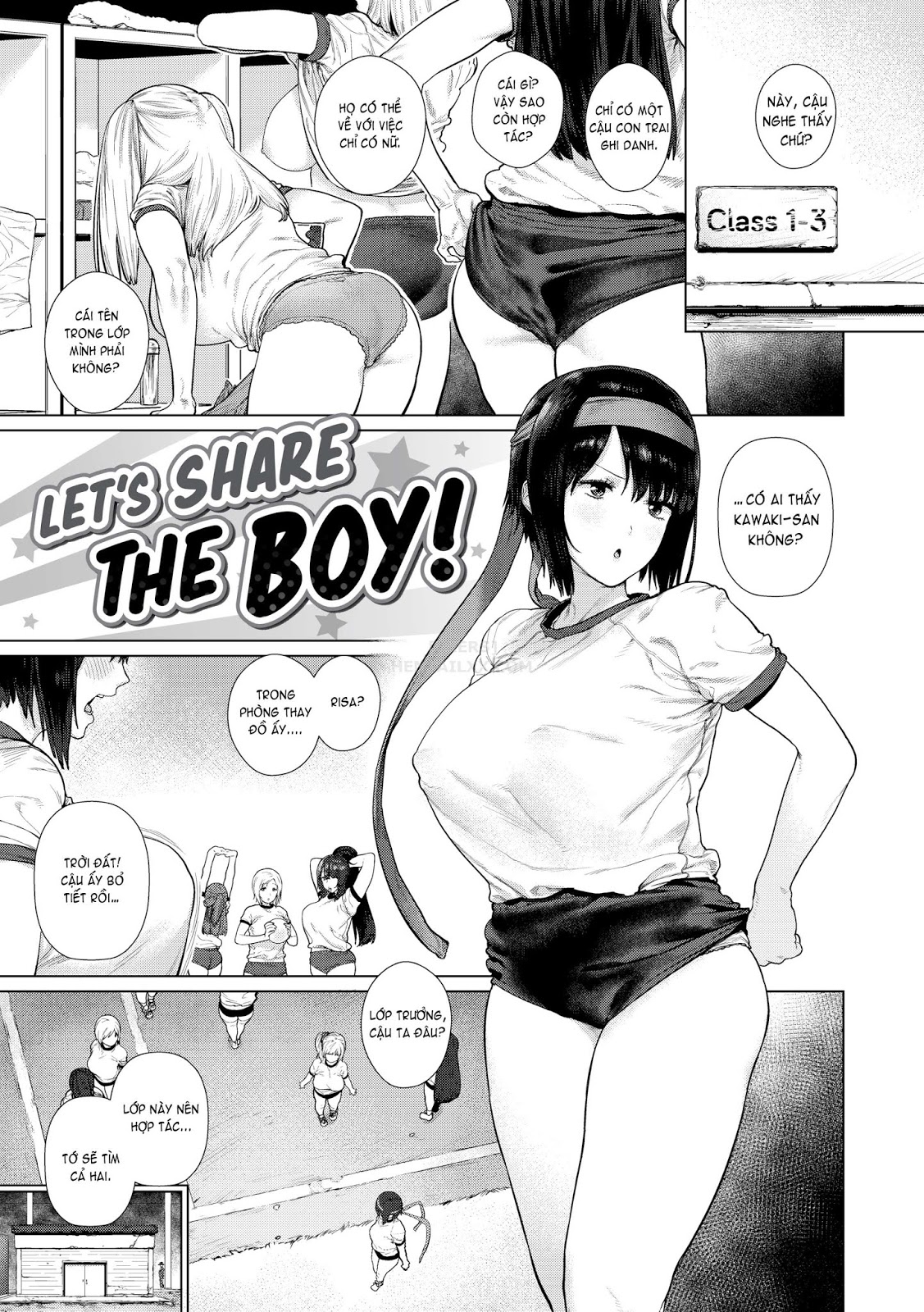 Đọc truyện hentai I'm Rather... Fond of You. - Chap 2 - Let`s Share the Boy!