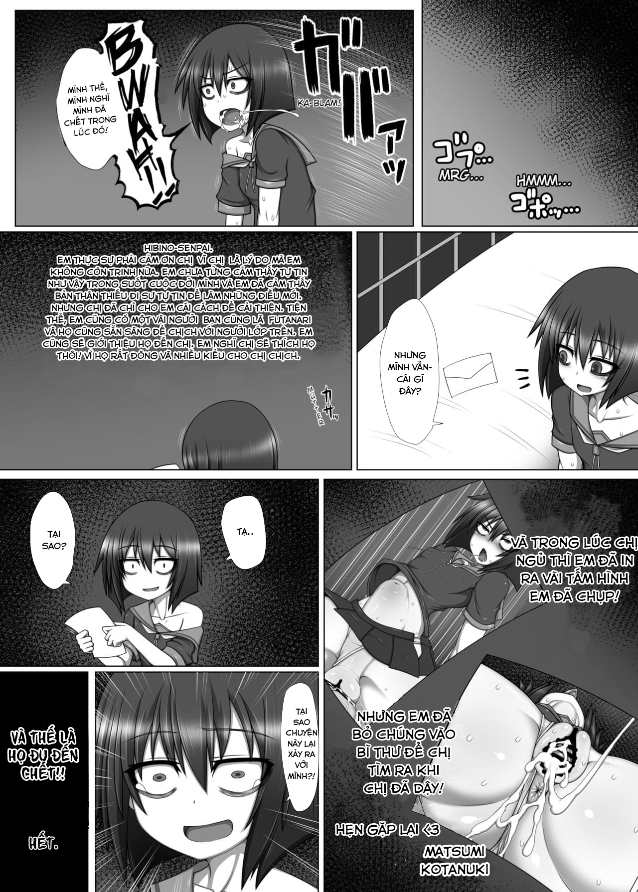 Đọc truyện hentai Bitch Ikka no Imouto ga Futanari Kouhai no Fudeoroshi Shitara Shinikaketa Hanashi. - Oneshot