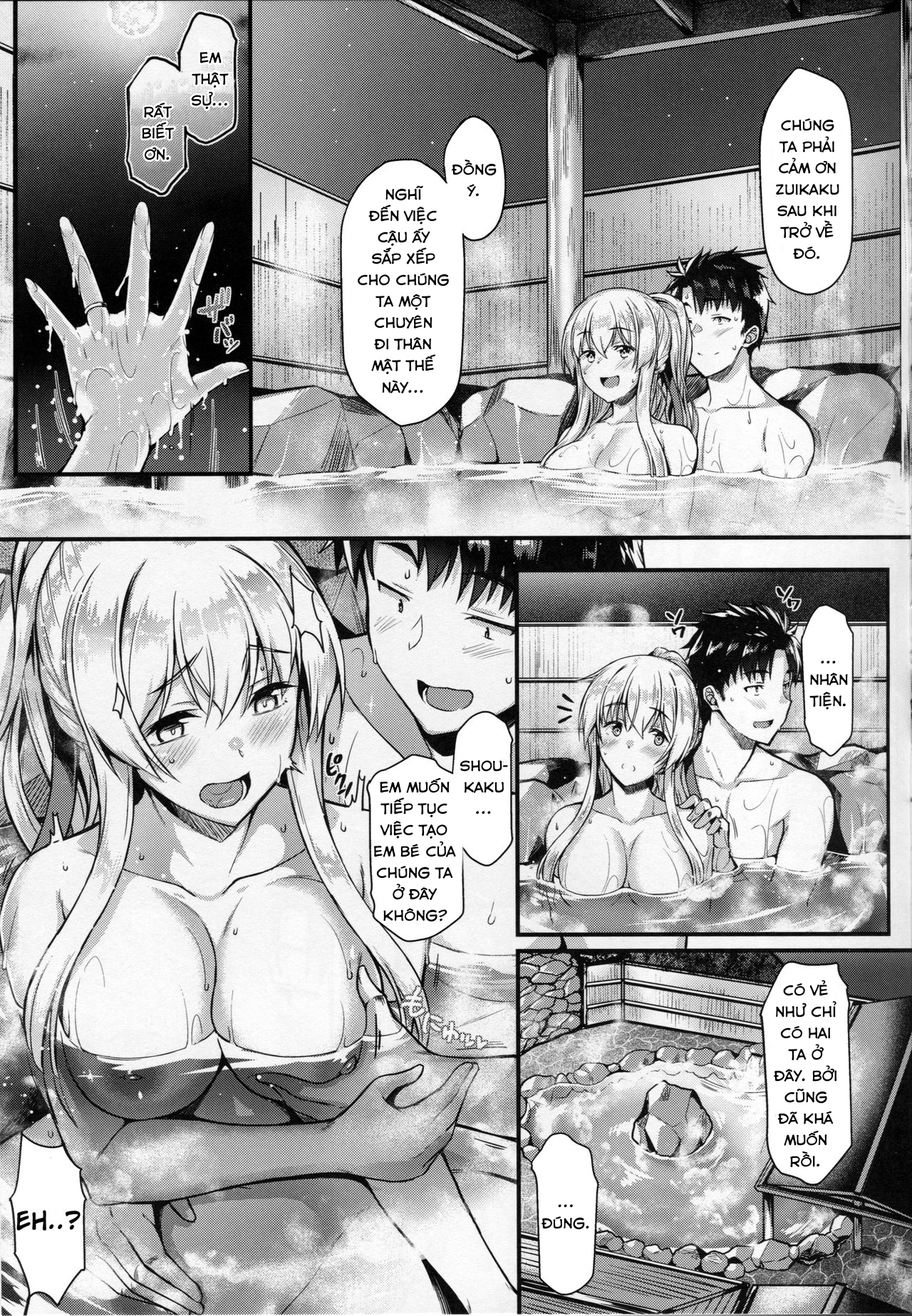 Đọc truyện hentai Shoukaku To Motto Ichaicha Shitai!! - Oneshot
