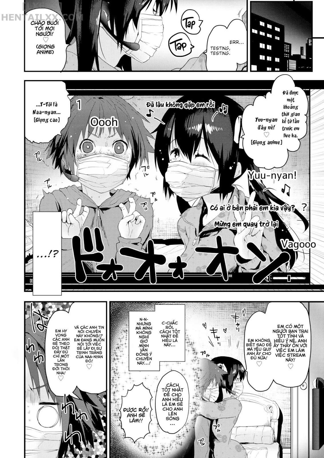 Đọc truyện hentai My Girlfriend’s Lewd Stream - Oneshot