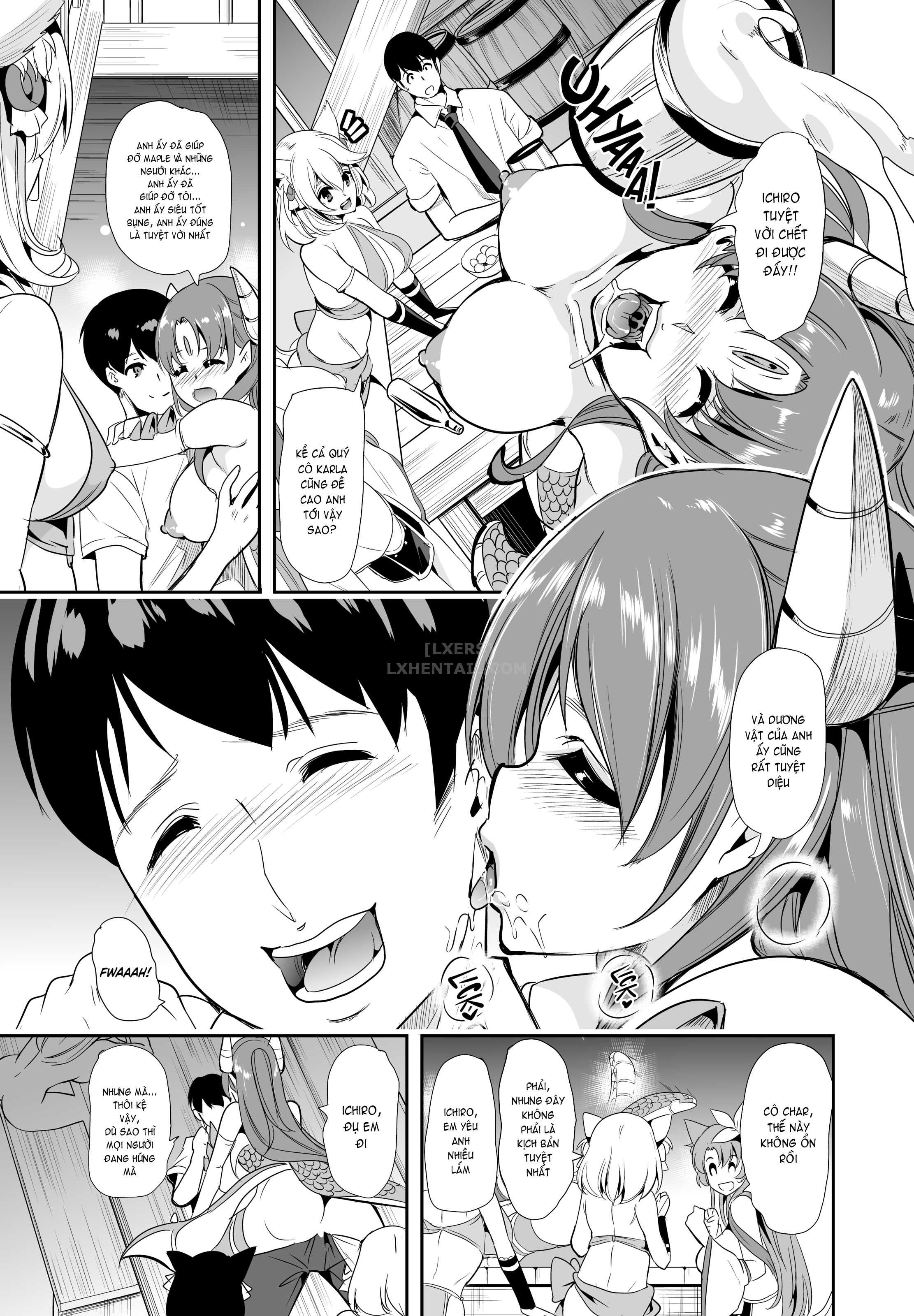 Đọc truyện hentai My Harem in Another World Collection - Chap 3 - Heat in Cat Country