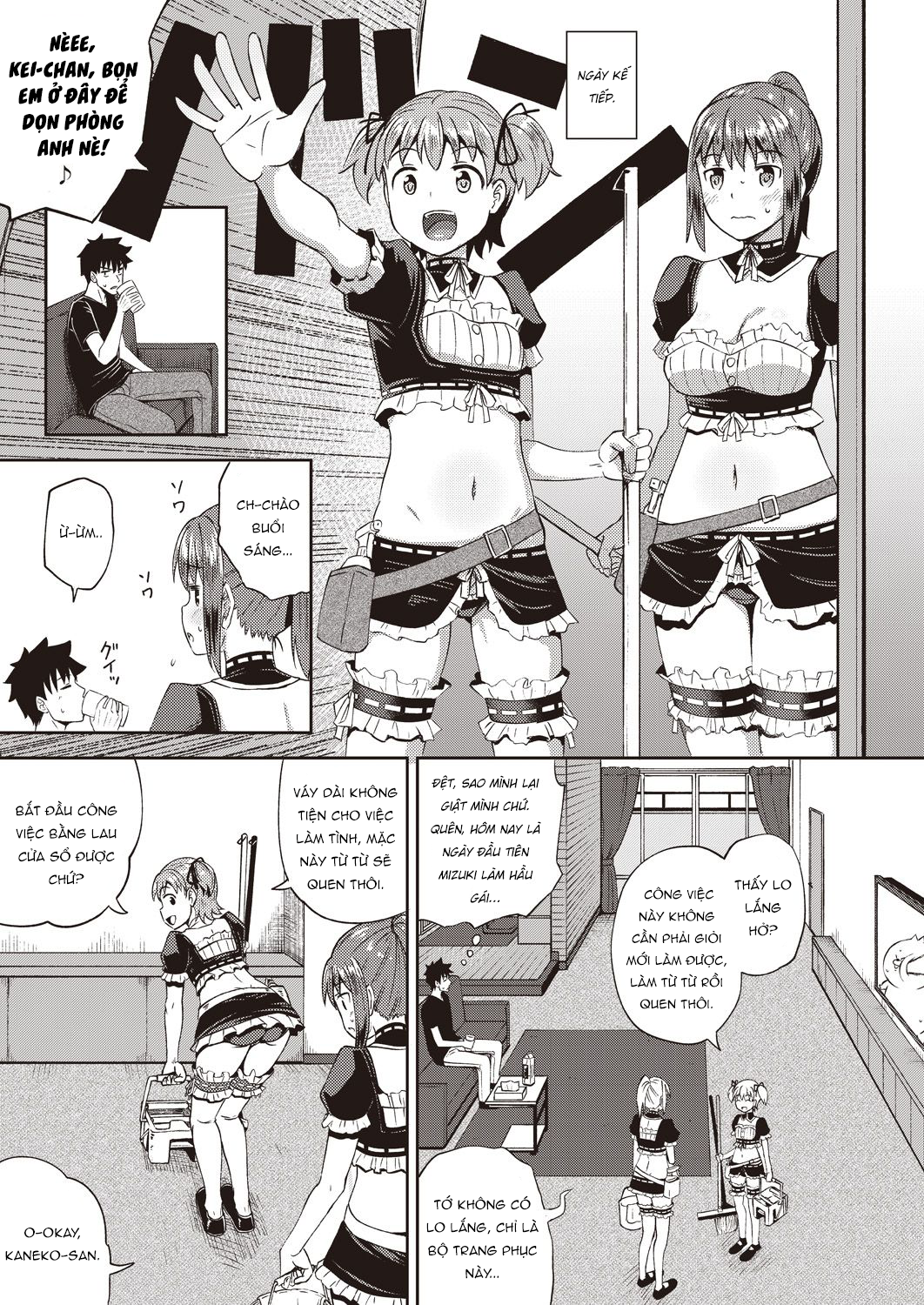 Đọc truyện hentai Cô bạn thuở nhỏ là nữ hầu chuyên dụng của tôi - Chap 1