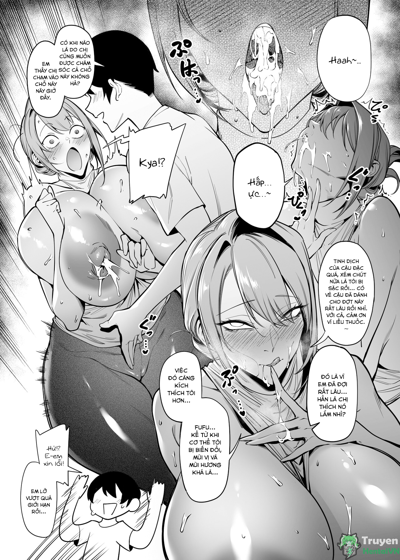 Đọc truyện hentai Otonari-san wa Yami Soshiki ni Nikutai Kaizou sareta Moto Seigi Sentai Member deshita - Chap 2