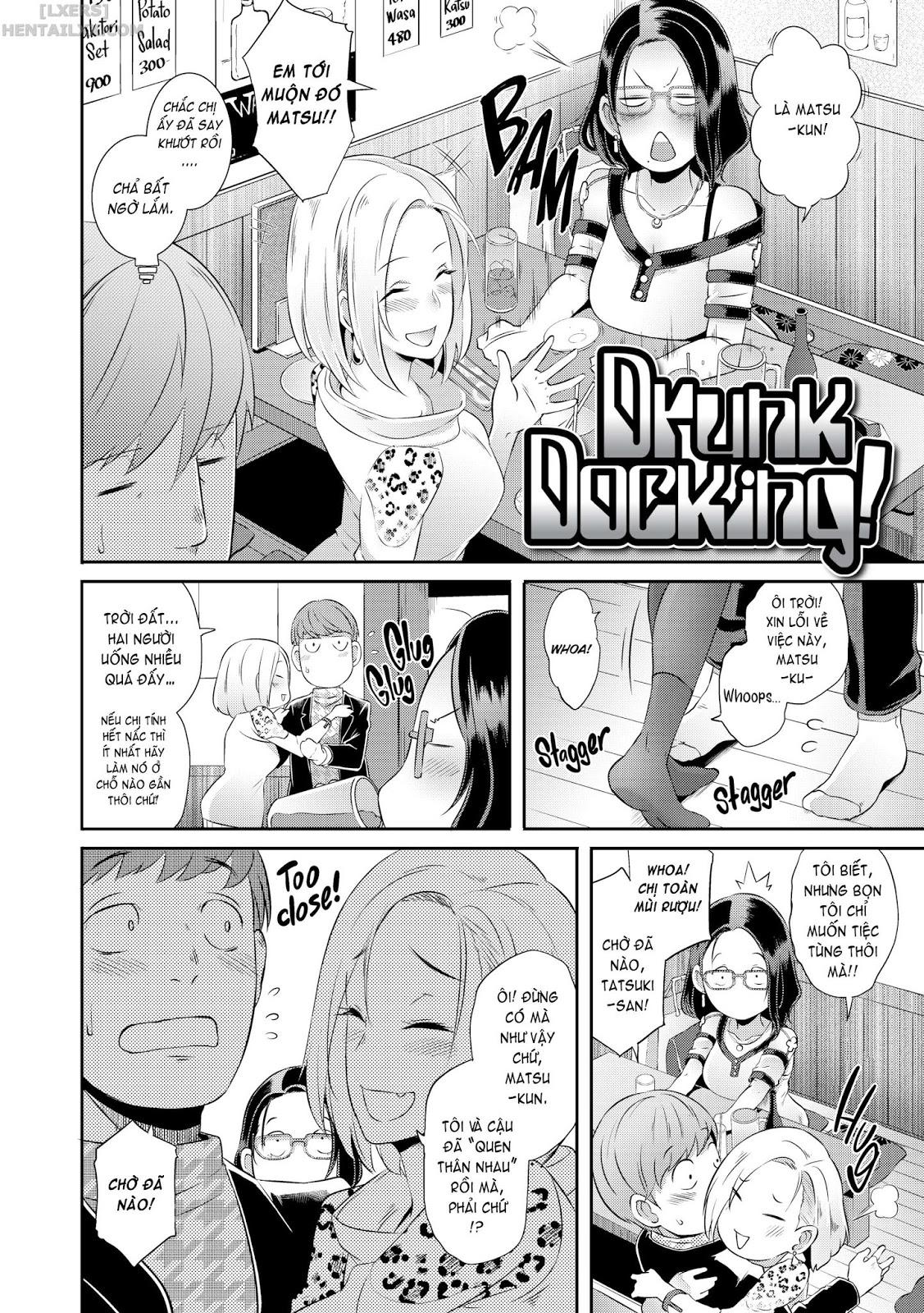 Đọc truyện hentai Dirty Docking! - Chap 4 - Drunk Docking!