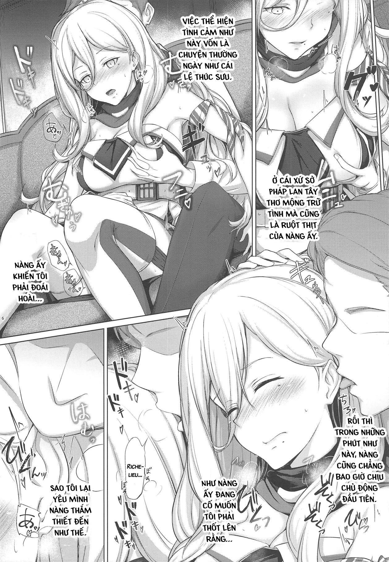 Đọc truyện hentai RICHELIEU MON AMOUR - 1shot