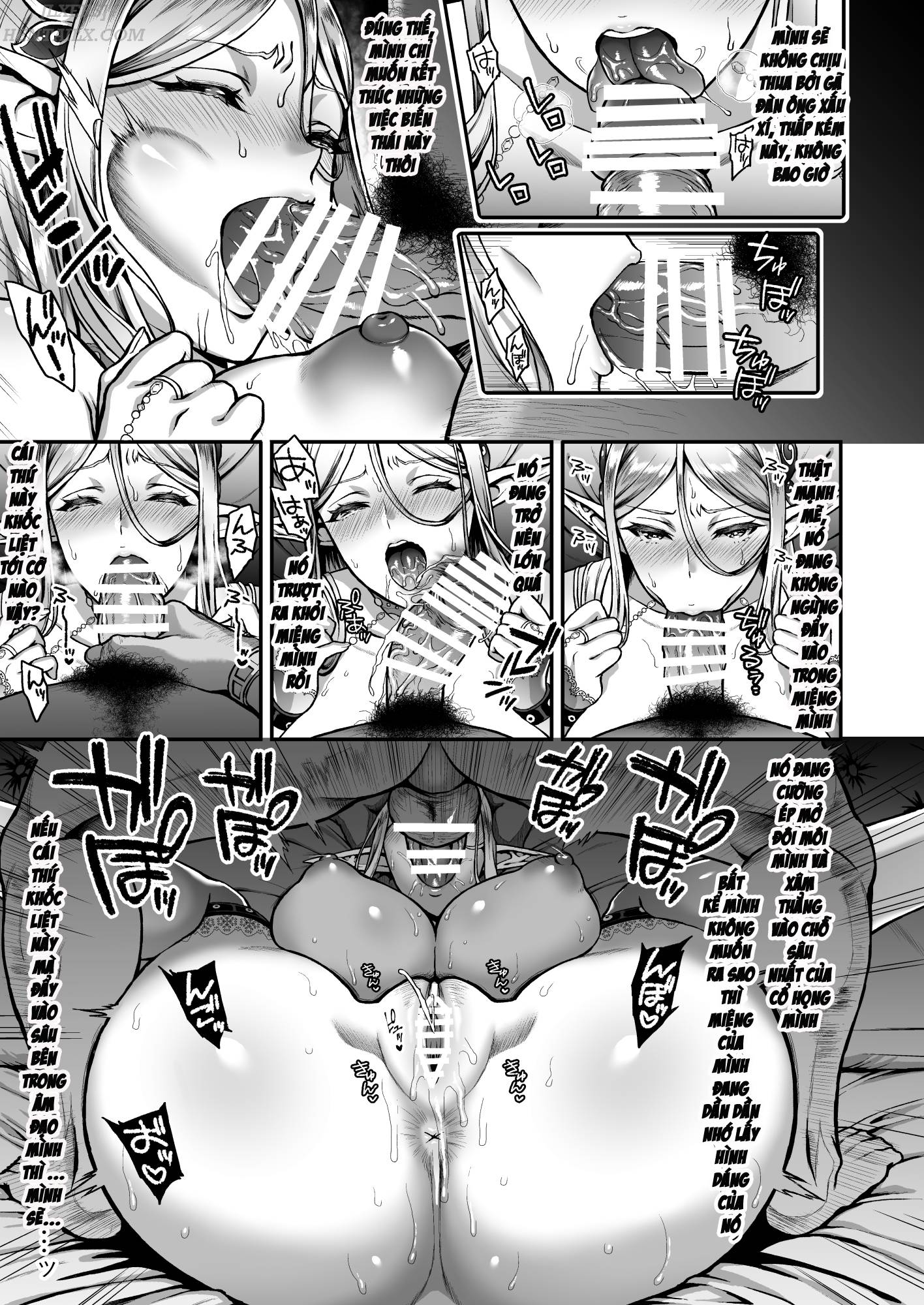 Đọc truyện hentai Tasogare No Shou Elf - Chap 3