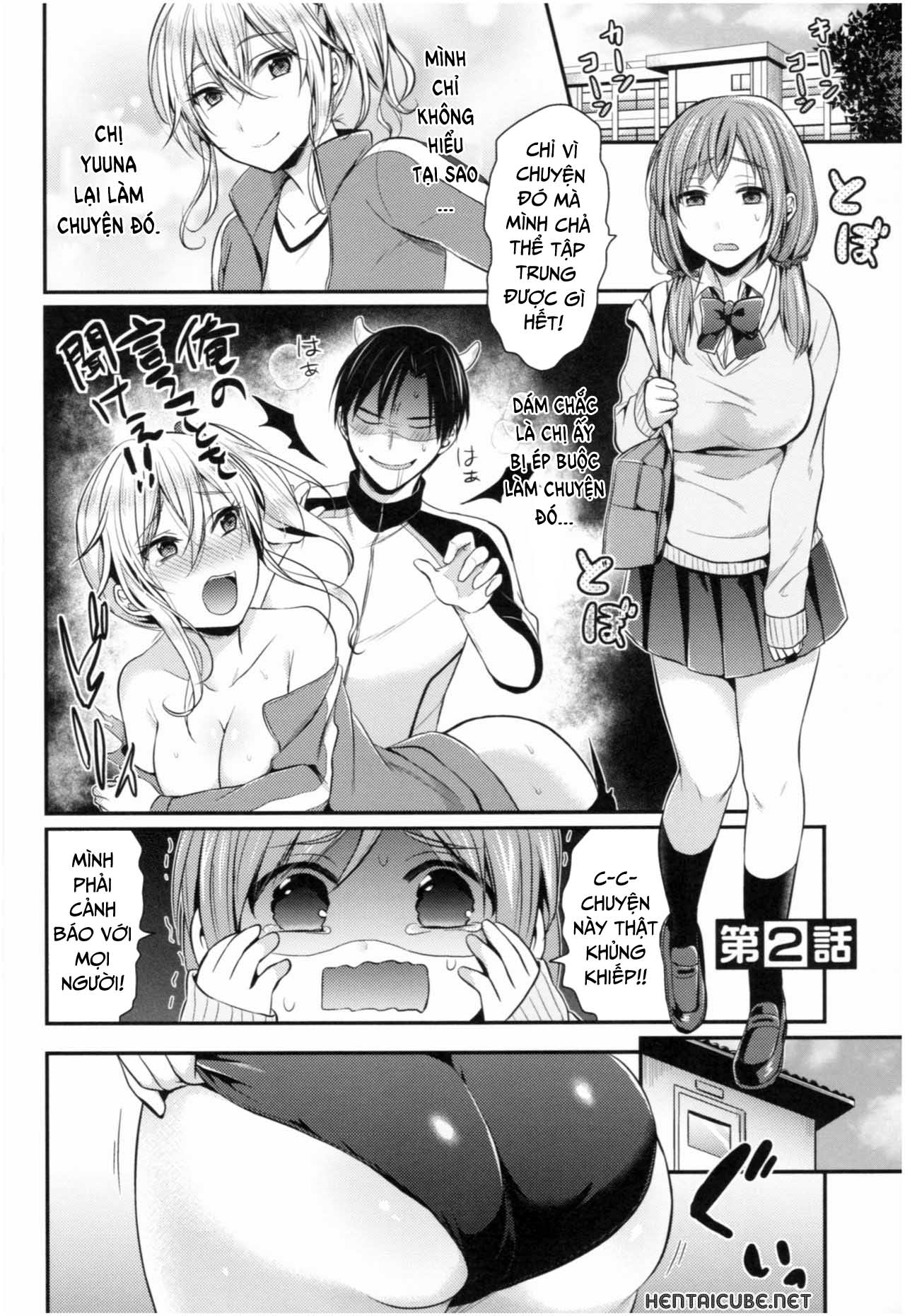 Đọc truyện hentai Joshi Rikujoubu Harem Training - Chap 2