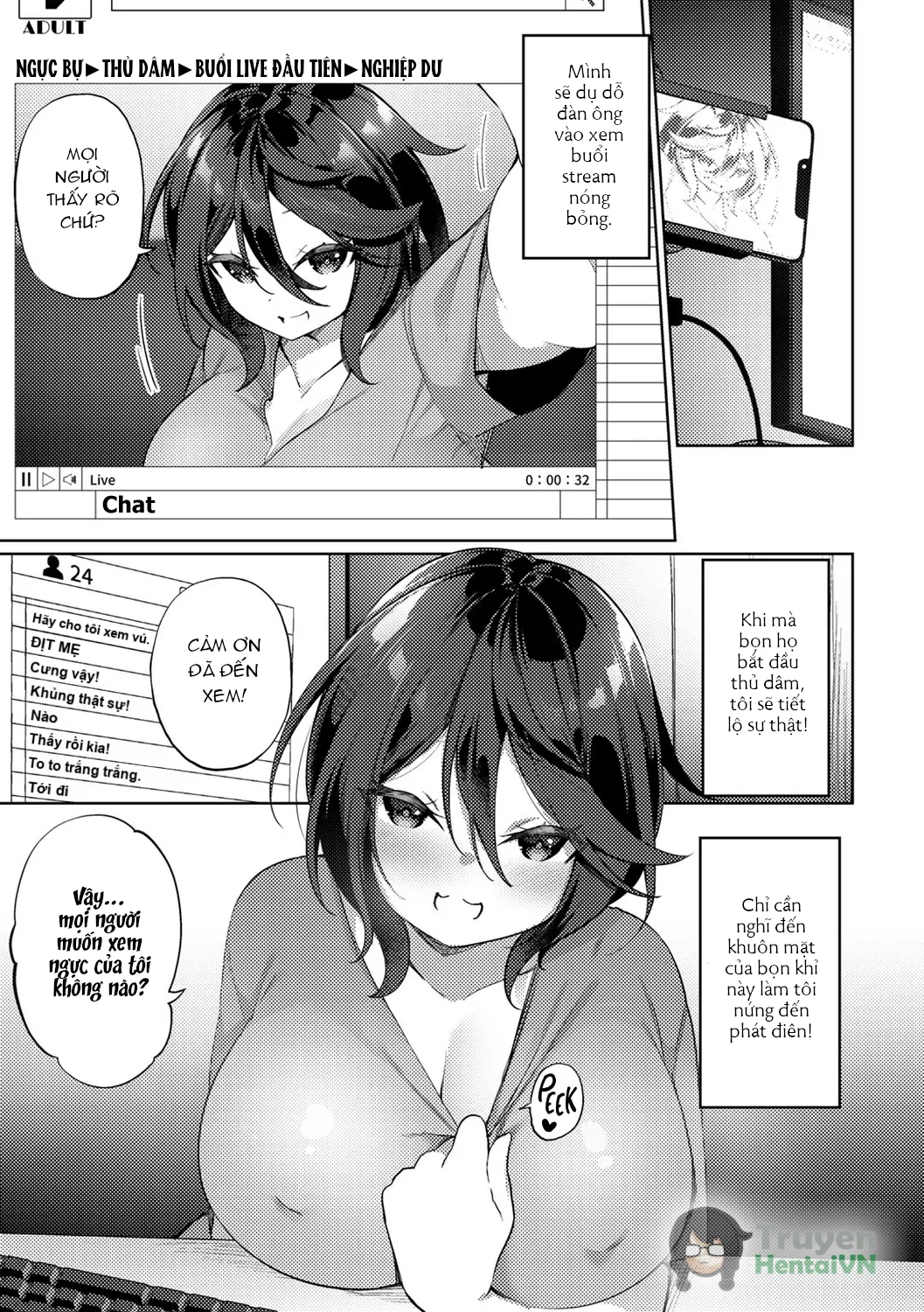 Đọc truyện hentai Sono Hyojo ni Miserarete - Oneshot