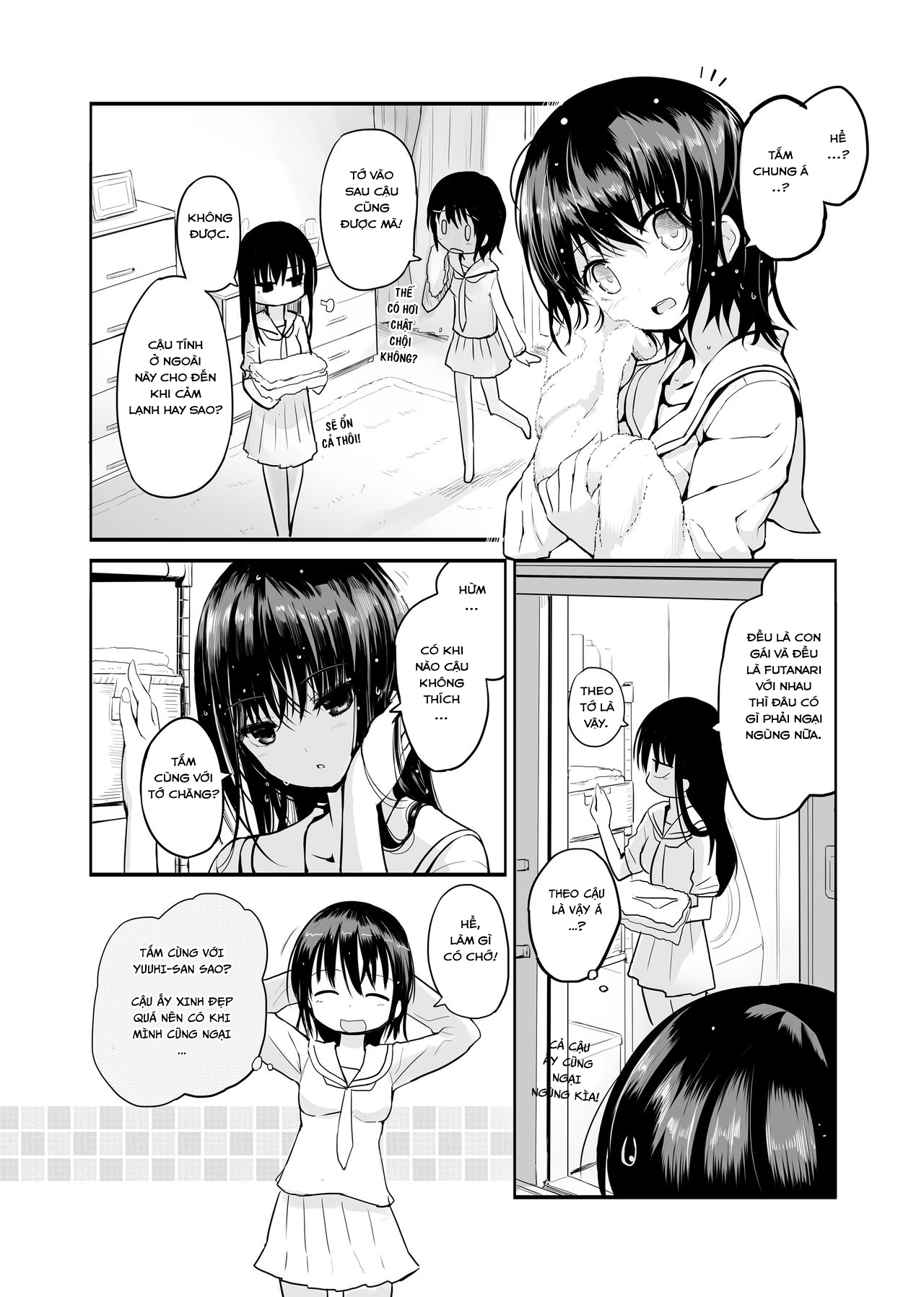 Đọc truyện hentai Futanari Rainy Days - Oneshot
