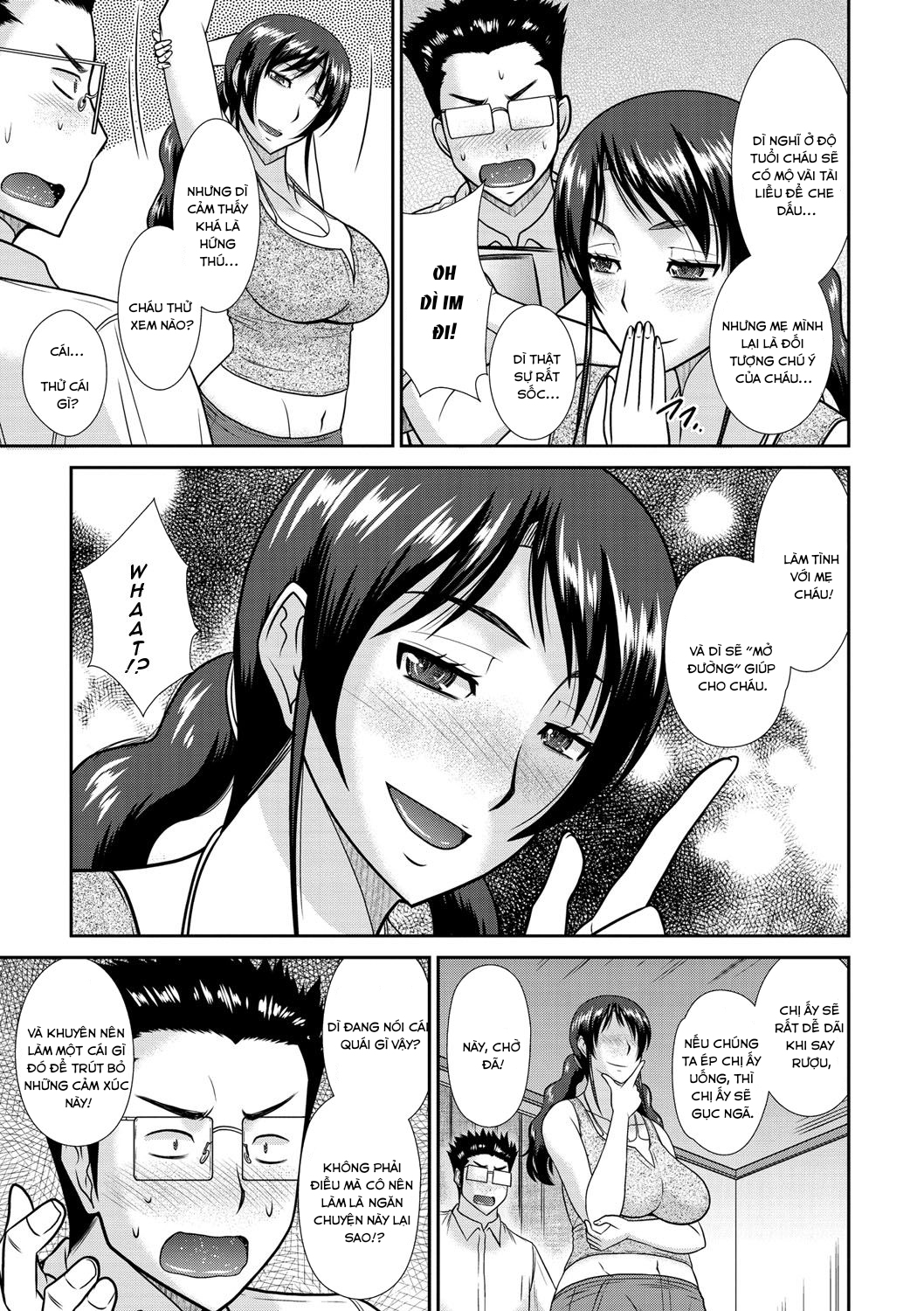 Đọc truyện hentai Haha Shimai Donburi - Chap 1