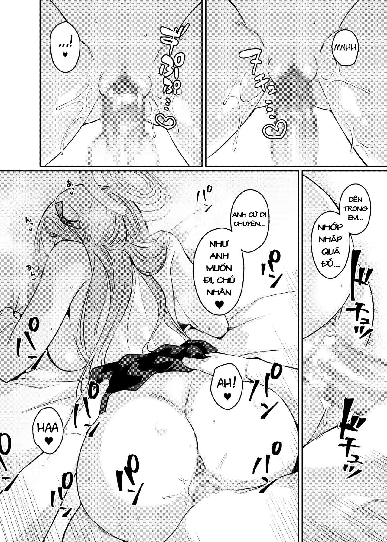 Đọc truyện hentai Pink Archive (Blue Archive) - Oneshot