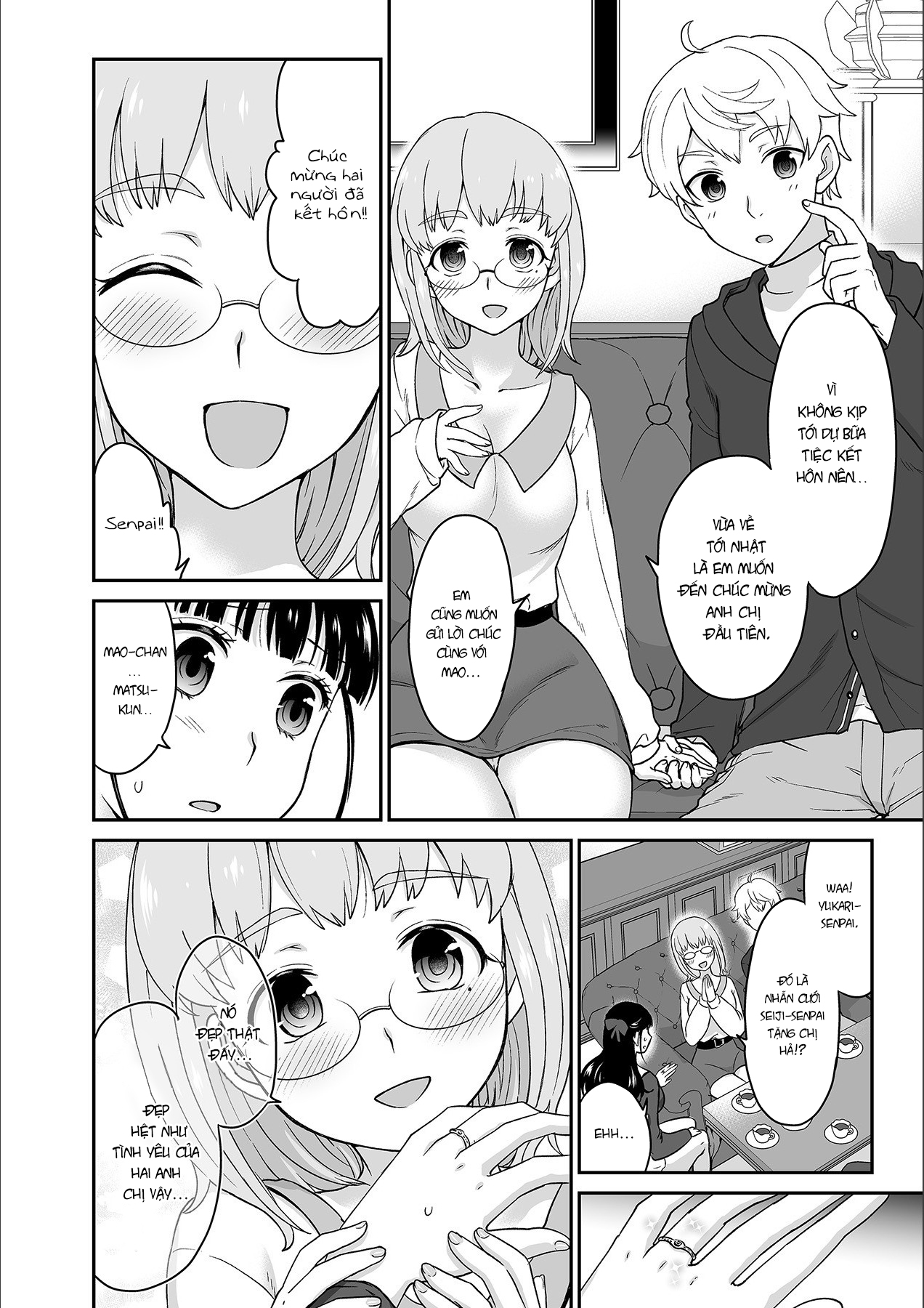 Đọc truyện hentai Anh ta không thể làm em thỏa mãn vậy thì anh có làm được không? - Chap 8
