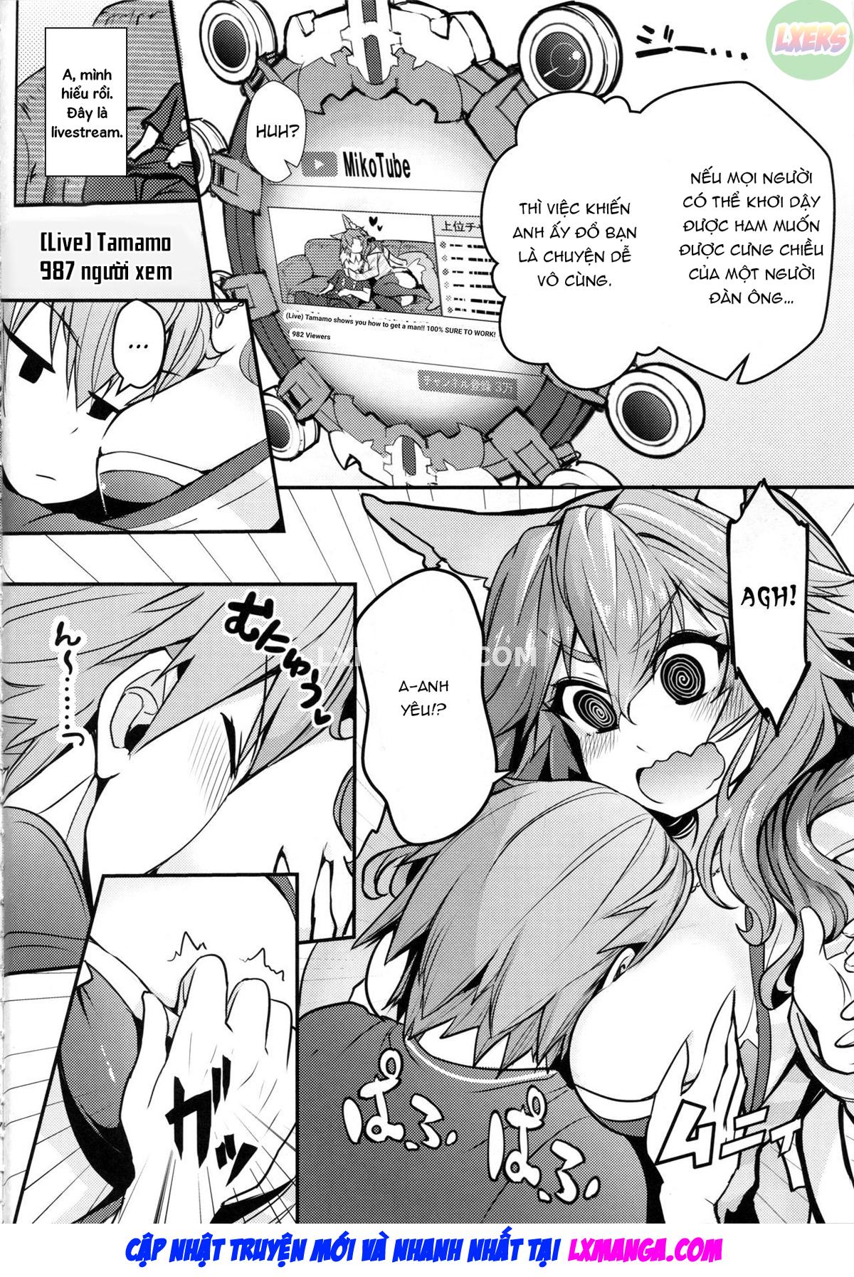 Đọc truyện hentai Người hầu MikoTuber Tamamo-Chan - Oneshot