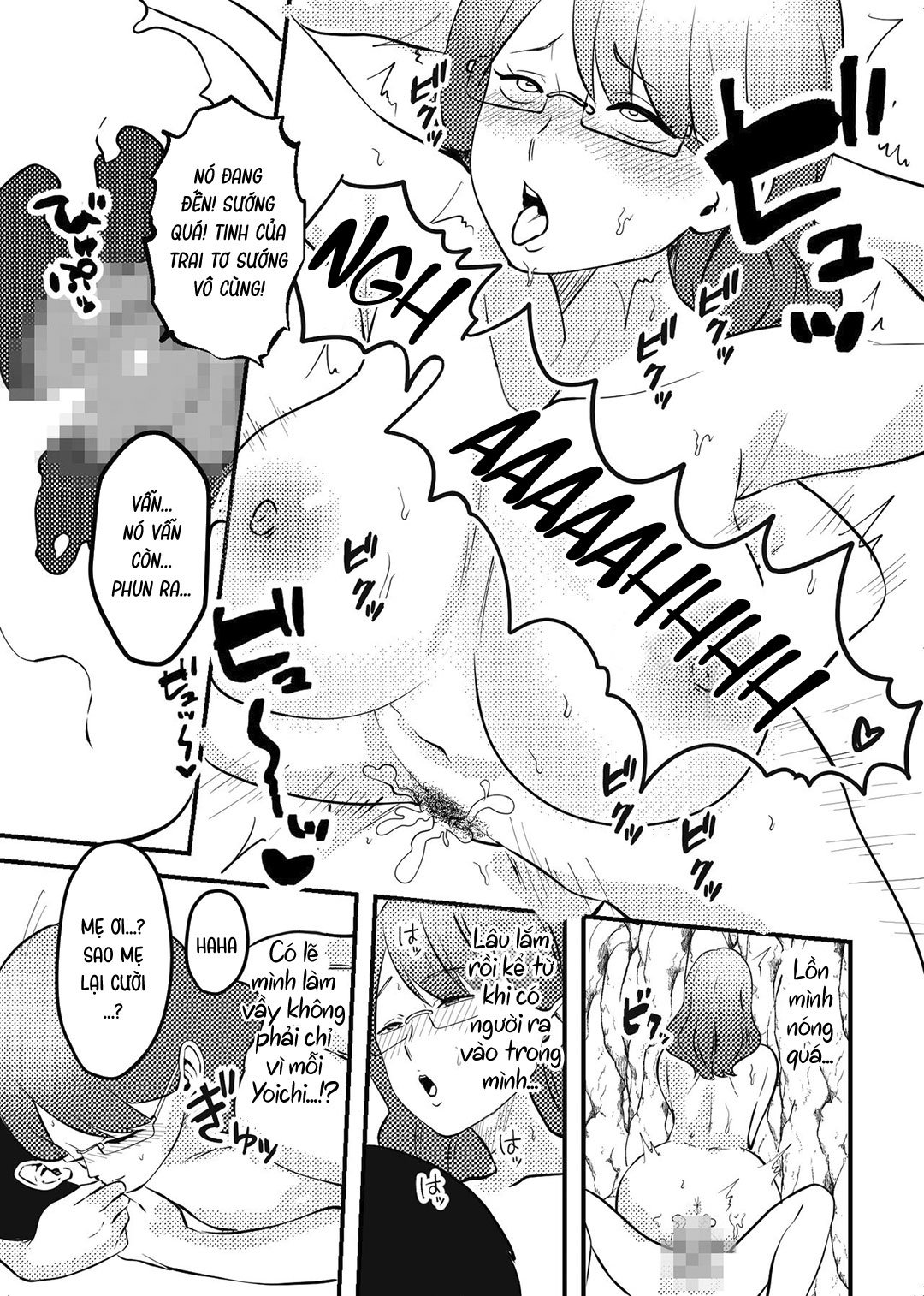 Đọc truyện hentai Mẹ và con trai dạt vào hoang đảo - Oneshot