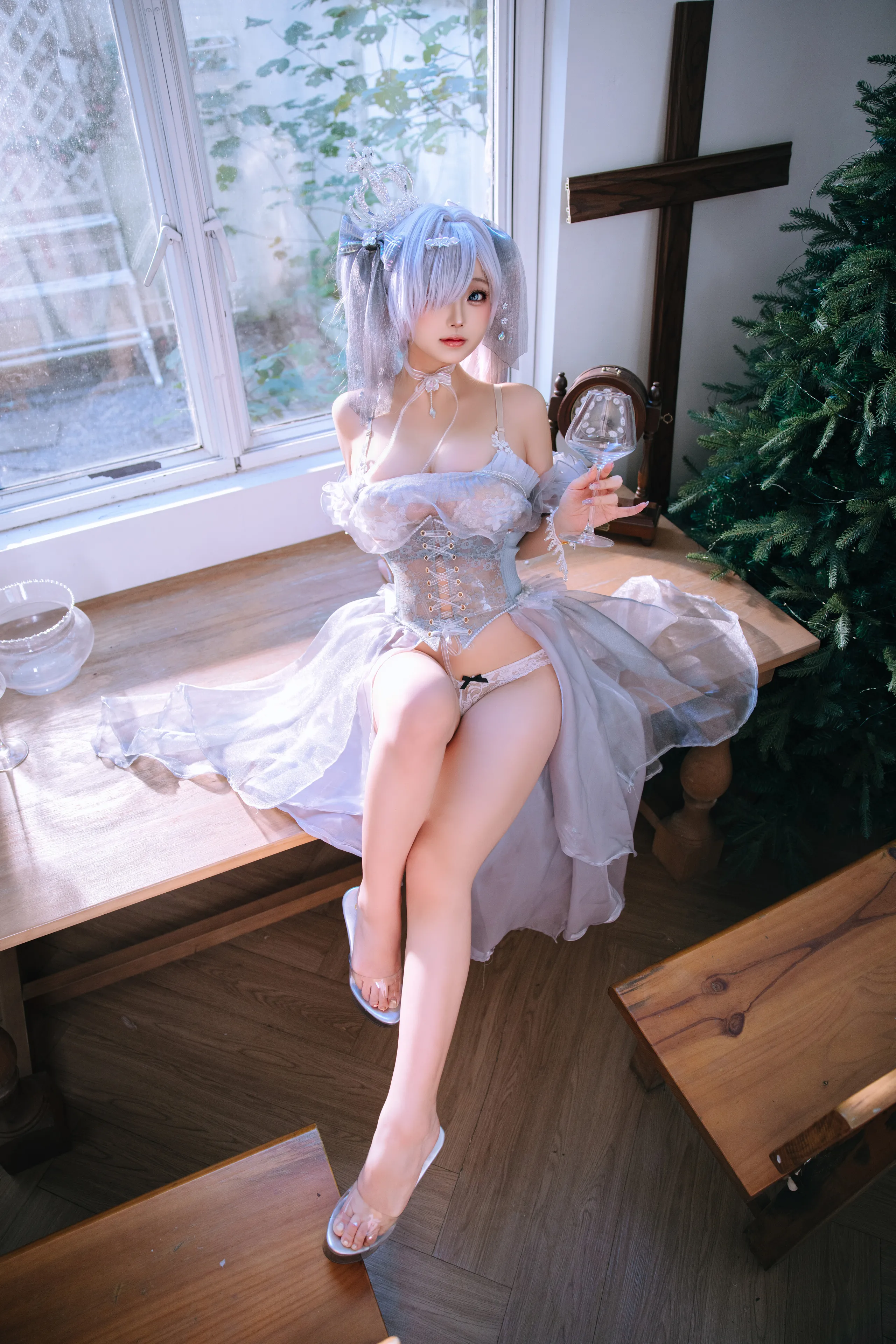 Đọc truyện hentai Tuyển tập Albums siêu phẩm Cosplay - Chap 1105 - Hina Jiao - Goddess of Victory: Nikki Cinderella