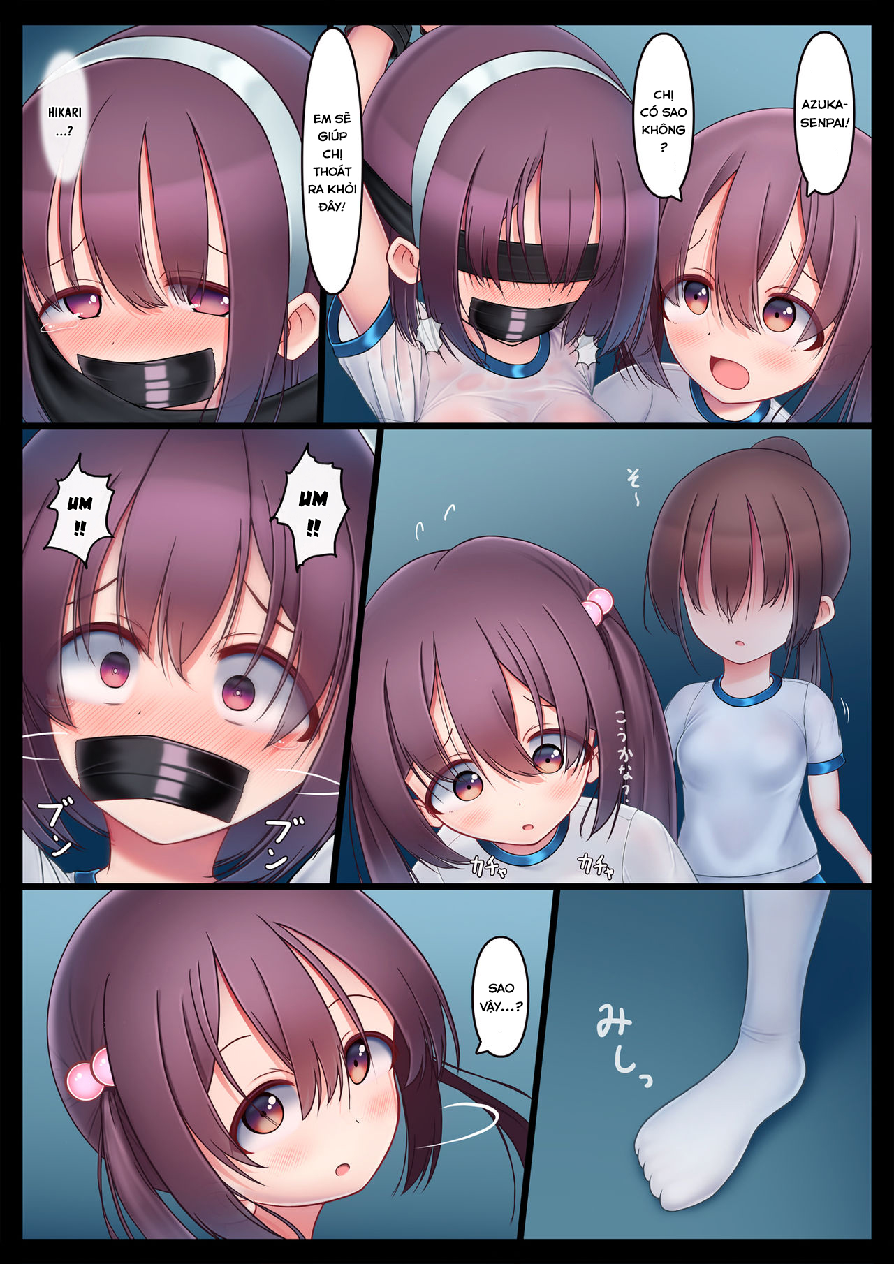 Đọc truyện hentai Houkago no Taiiku Souko -Nuresuke Rikujoubu Hen Zoku- - Oneshot