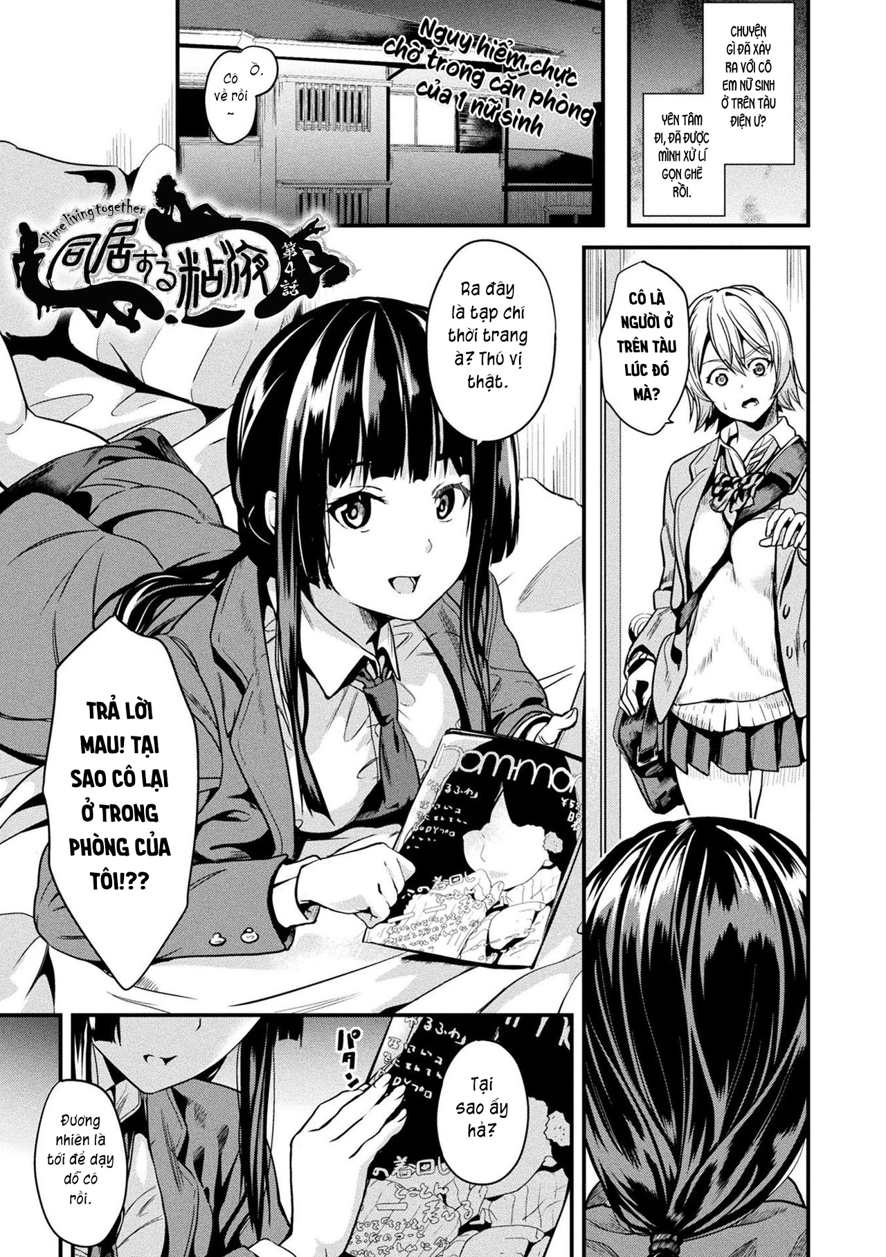 Đọc truyện hentai Sống cùng bé Slime. - Chap 4: Dạy dỗ.