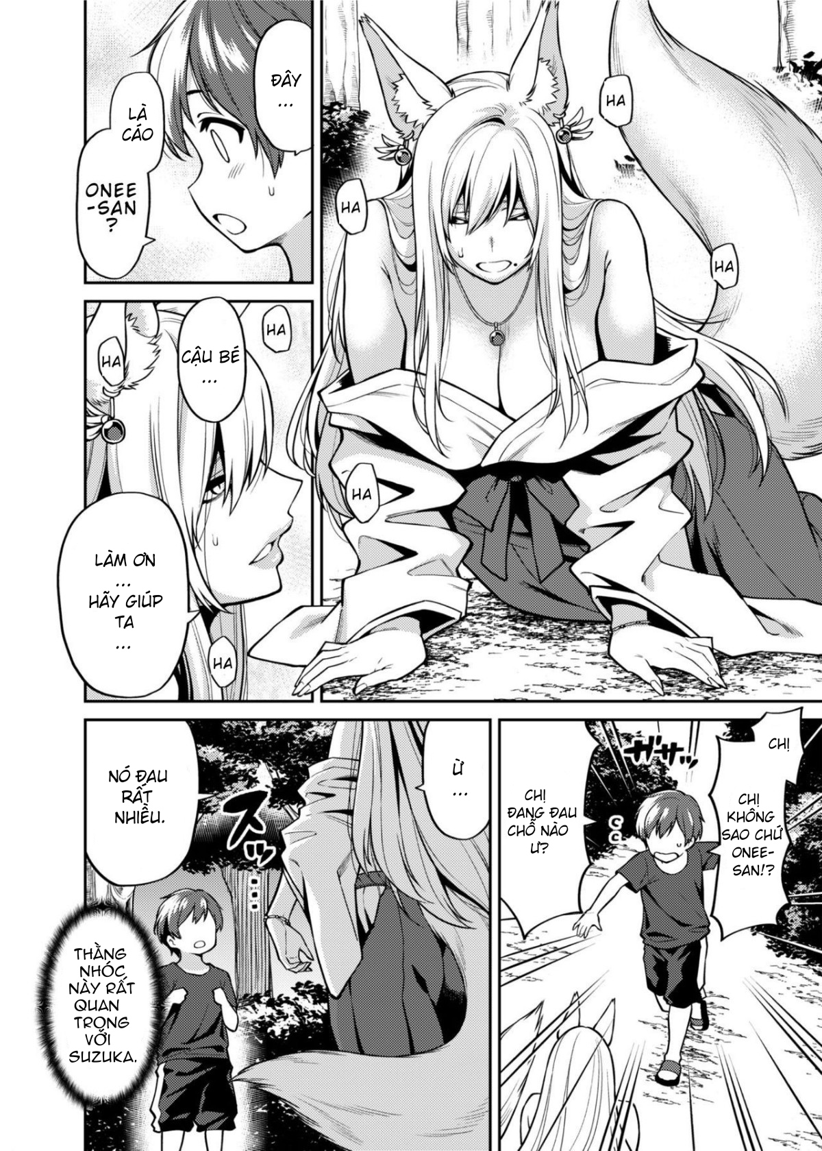 Đọc truyện hentai Takkun and the Fox Onee-san - Oneshot