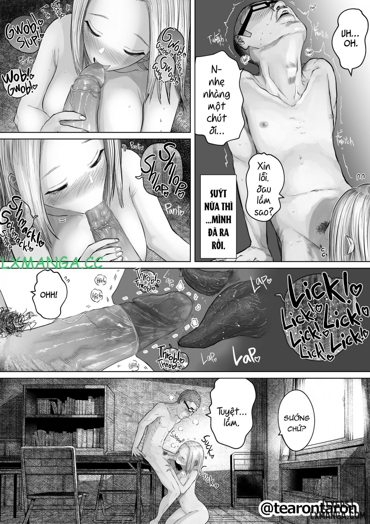 Đọc truyện hentai Gakkou de Ichiban Futsuriai na Couple no Hanashi - Oneshot