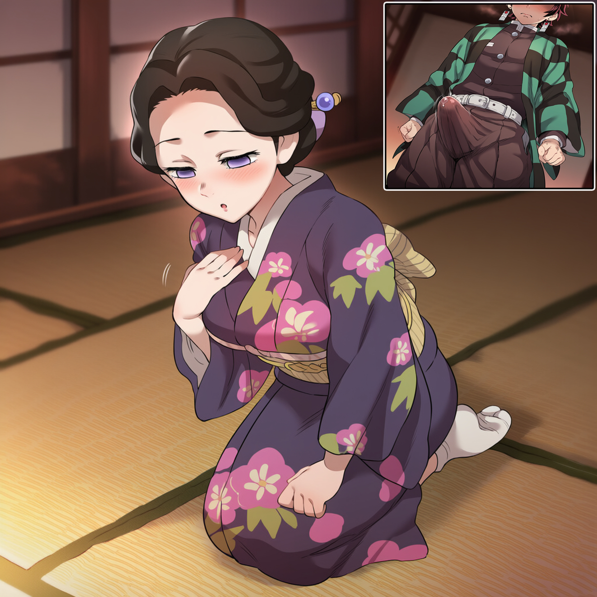 Đọc truyện hentai Tuyển tập Albums Art hentai - Chap 835 - Tamayo Vs Kamado Tanjiro