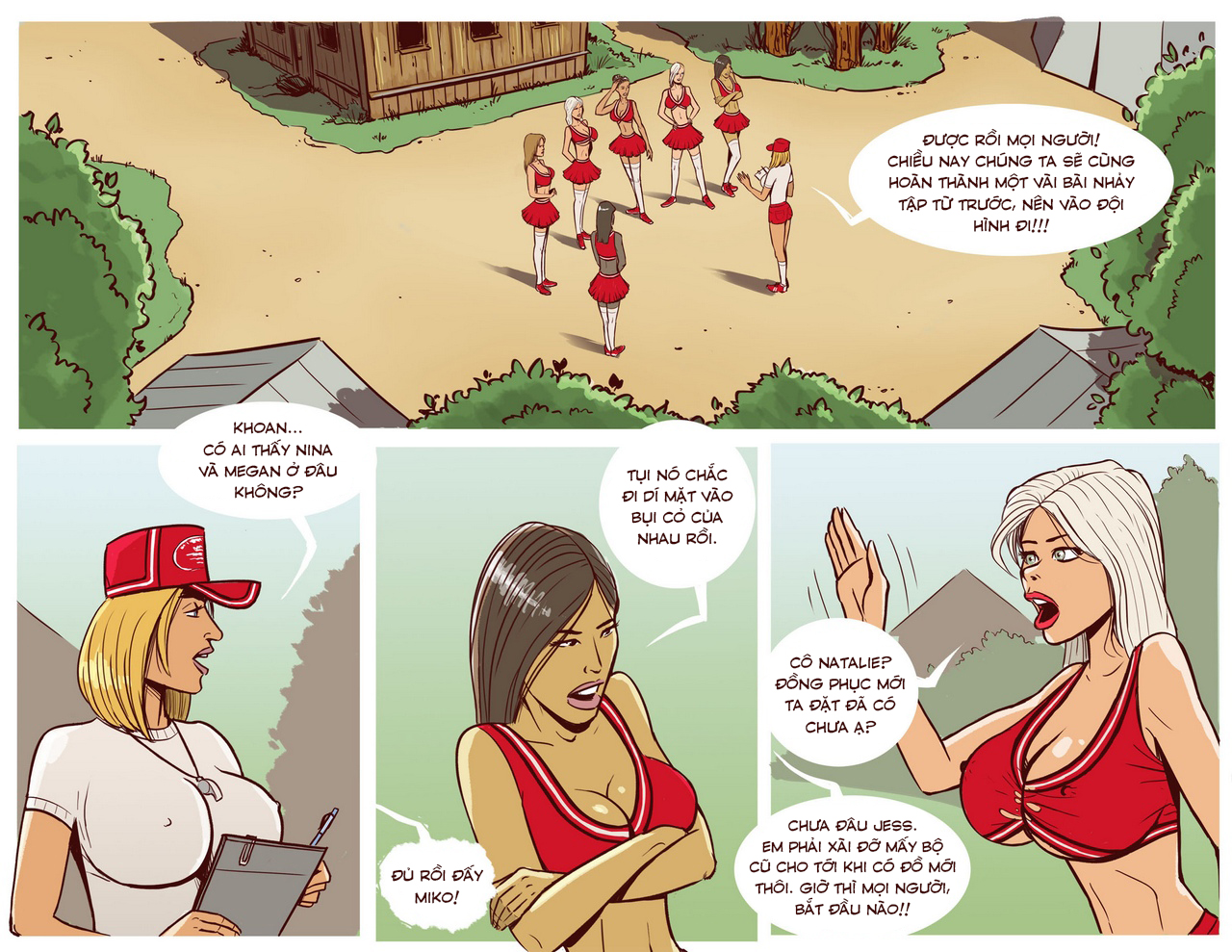 Đọc truyện hentai Thảm sát trại hoạt náo viên bằng gậy thịt - Oneshot