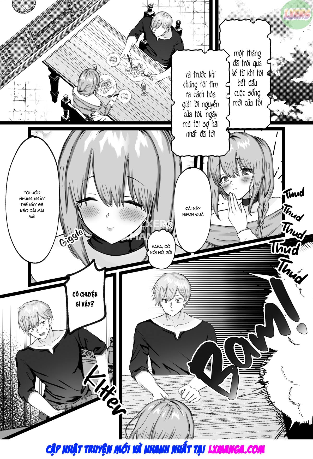 Đọc truyện hentai Công Chúa Bị Nguyền Rủa Và Kỵ Sĩ Còn Trinh - Oneshot