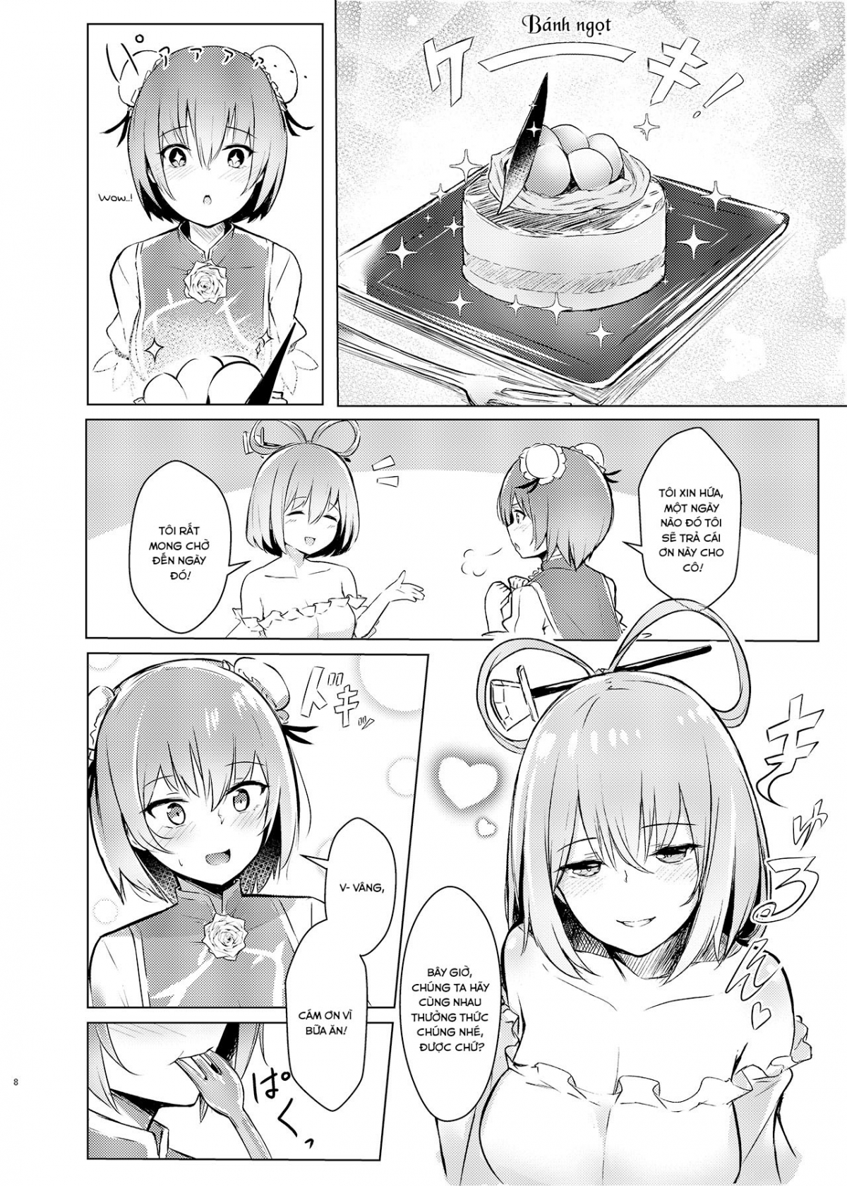 Đọc truyện hentai Sách về Seiga x Kasen(Touhou Project) - Oneshot bánh