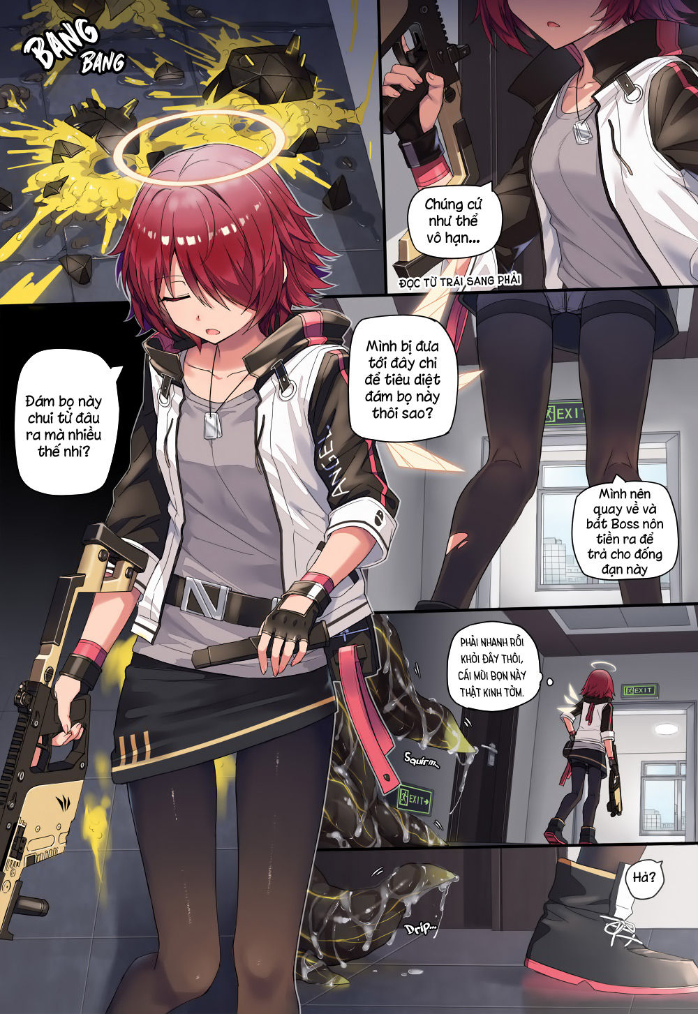 Đọc truyện hentai Untitled - Exusiai (Arknights) - Oneshot