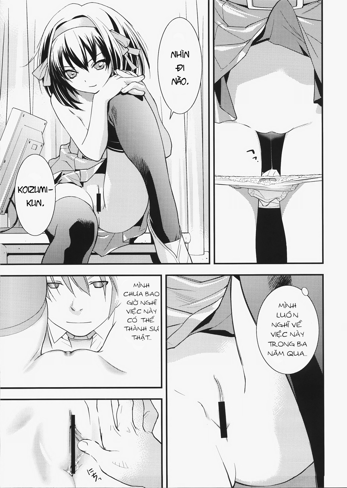 Đọc truyện hentai Hạnh phúc của Koizumi Itsuki - Oneshot