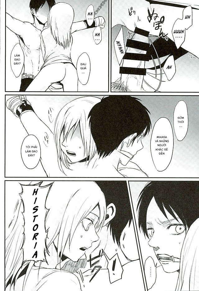 Đọc truyện hentai Reizoku wa Kami ni Arazaru (Shingeki no Kyojin) - Oneshot